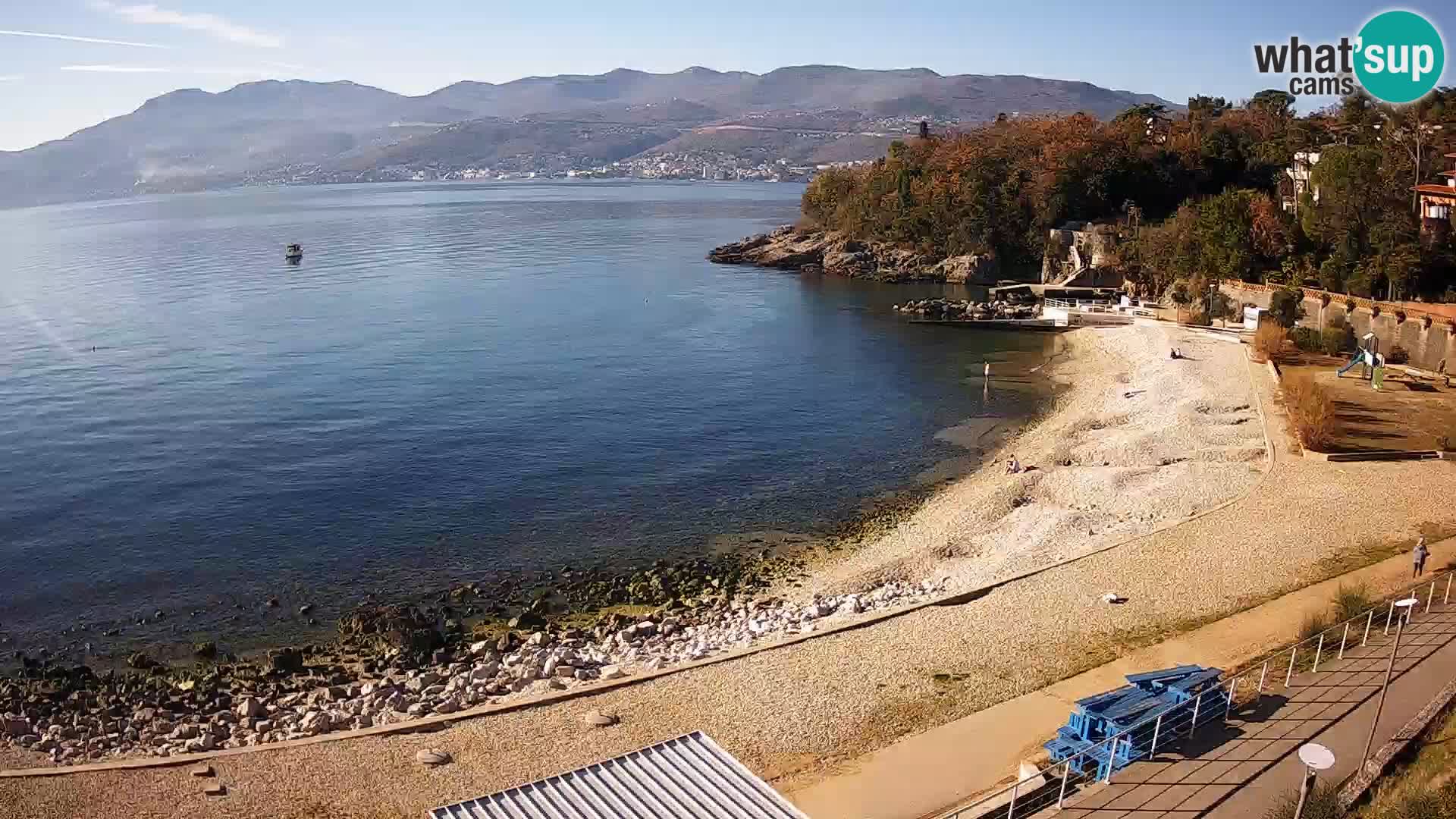 Rijeka Live webcam piscinas de playa Kantrida