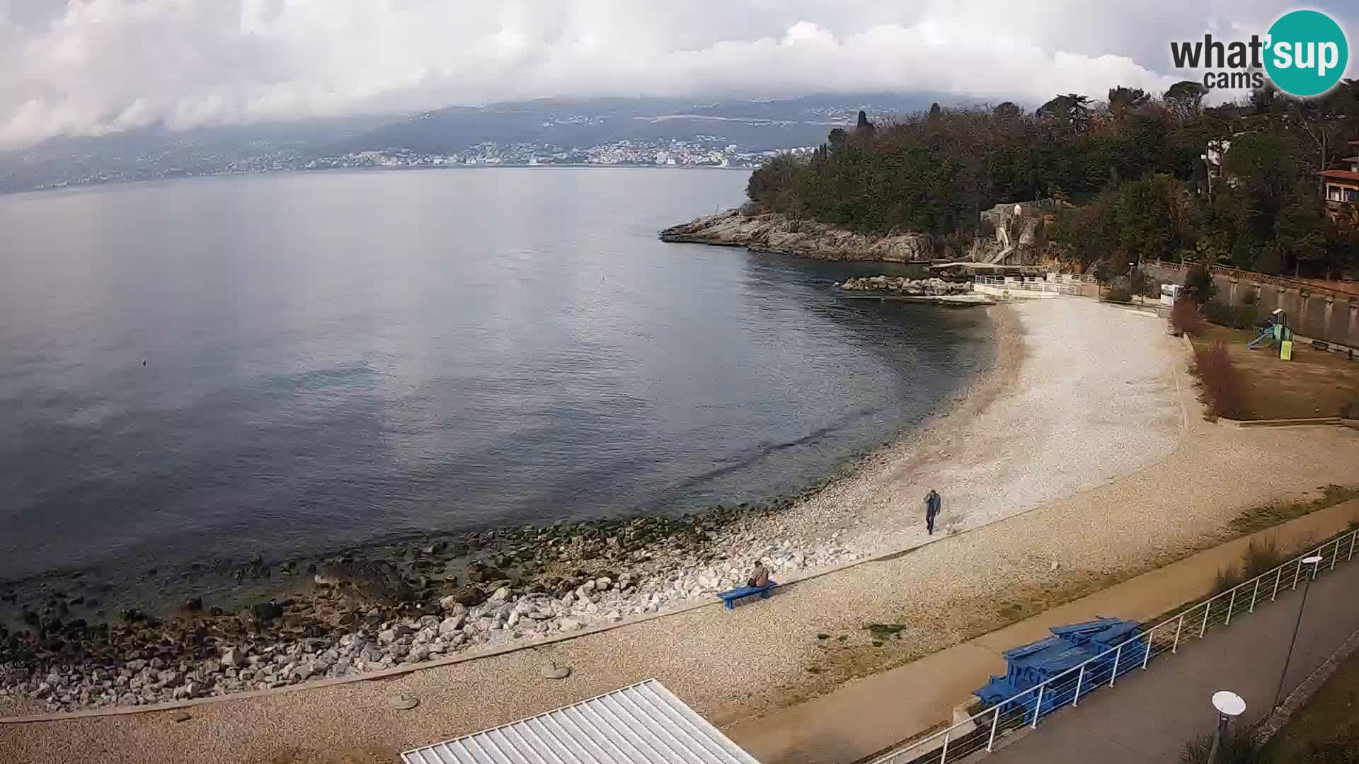 Rijeka Live webcam piscinas de playa Kantrida
