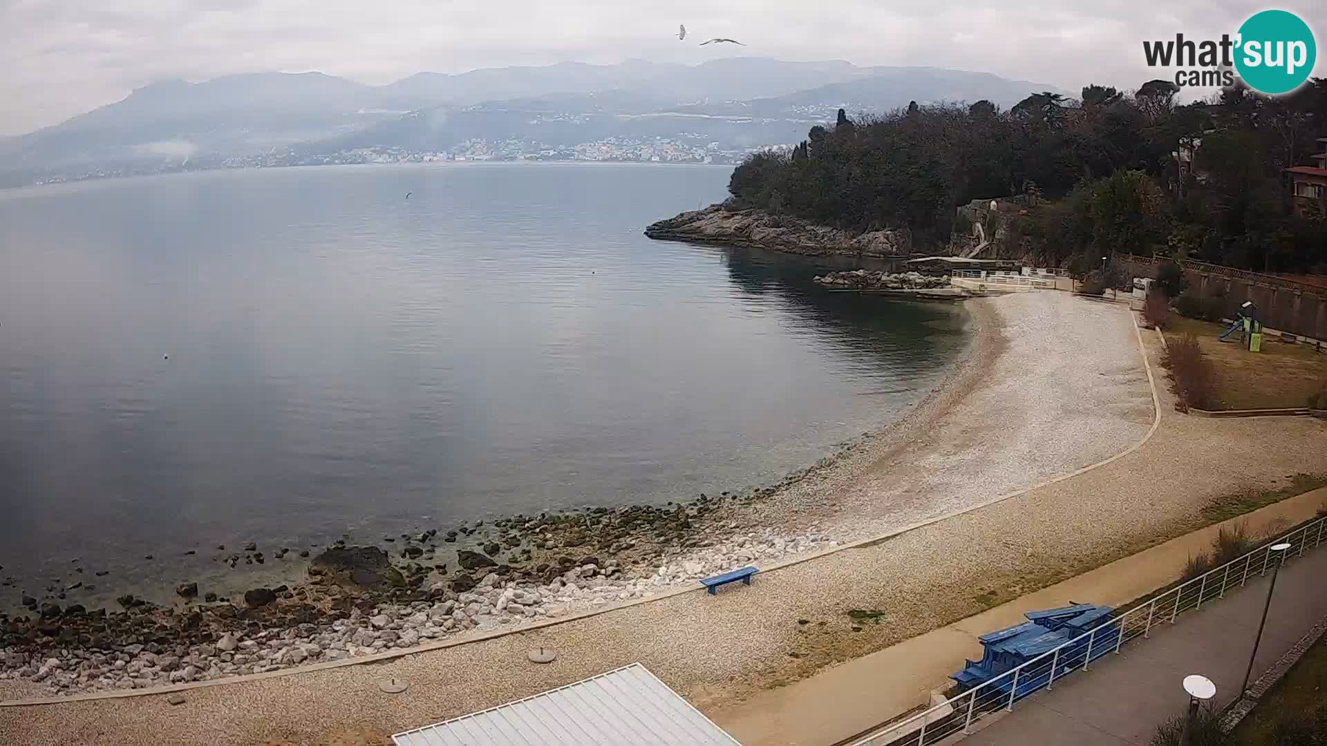 Rijeka Live webcam piscinas de playa Kantrida