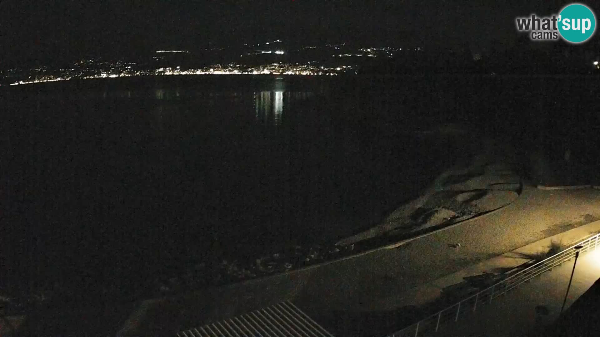 Rijeka web kamera plaža pri Bazenih Kantrida