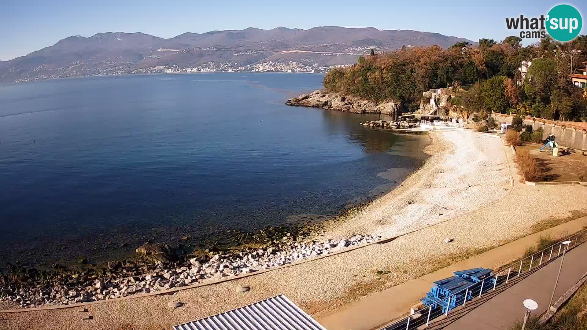 Rijeka Live webcam piscinas de playa Kantrida