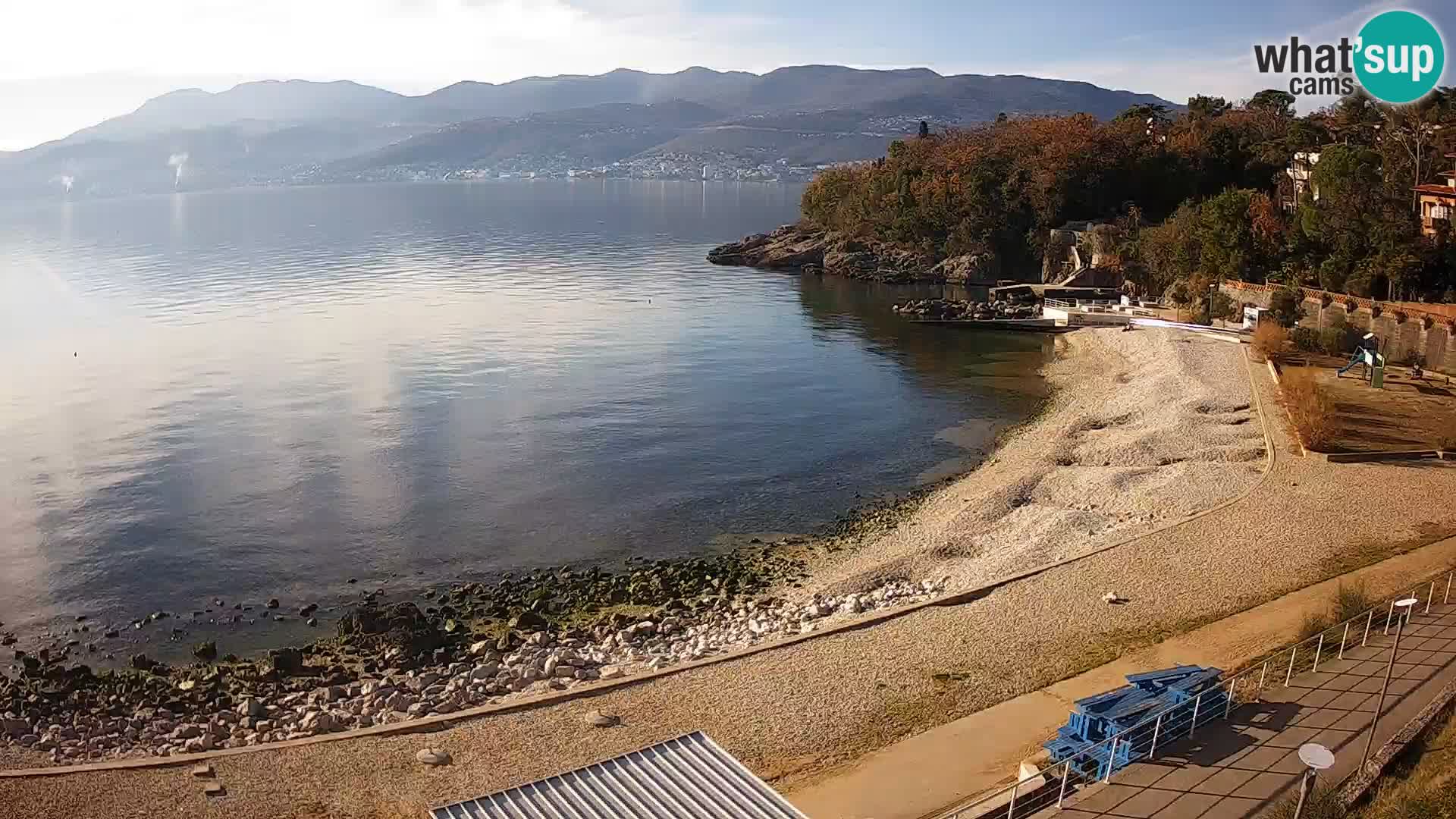 Rijeka Live webcam piscinas de playa Kantrida