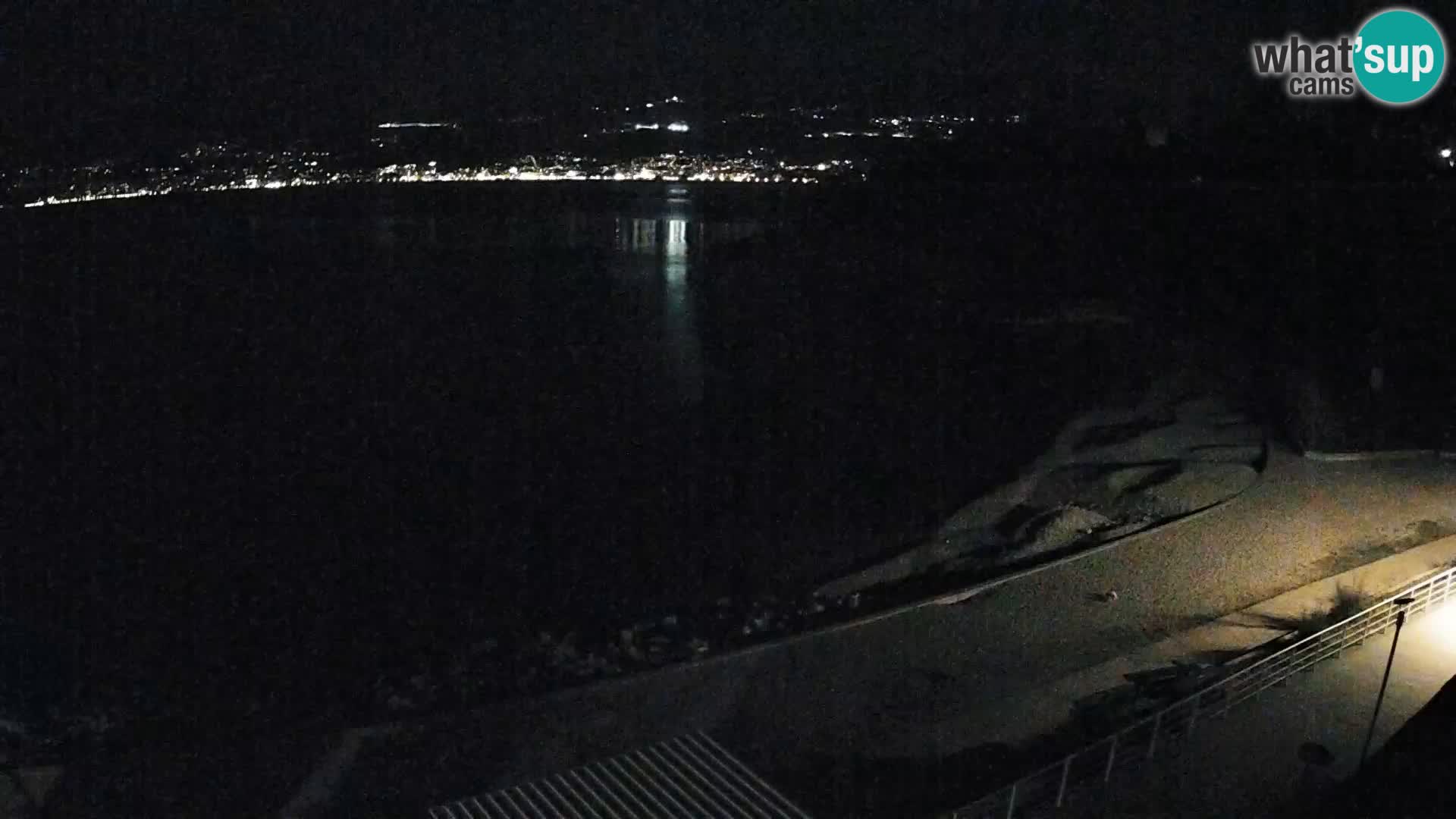 Rijeka web kamera plaža pri Bazenih Kantrida