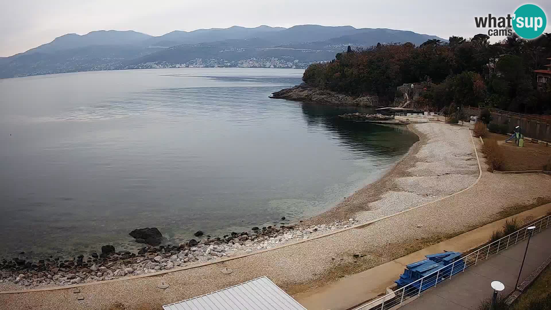 Rijeka Live webcam piscinas de playa Kantrida