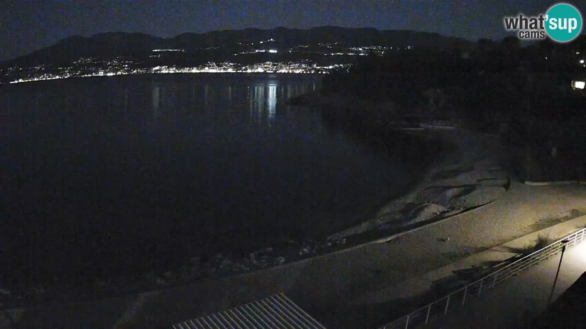 Rijeka web kamera plaža pri Bazenih Kantrida