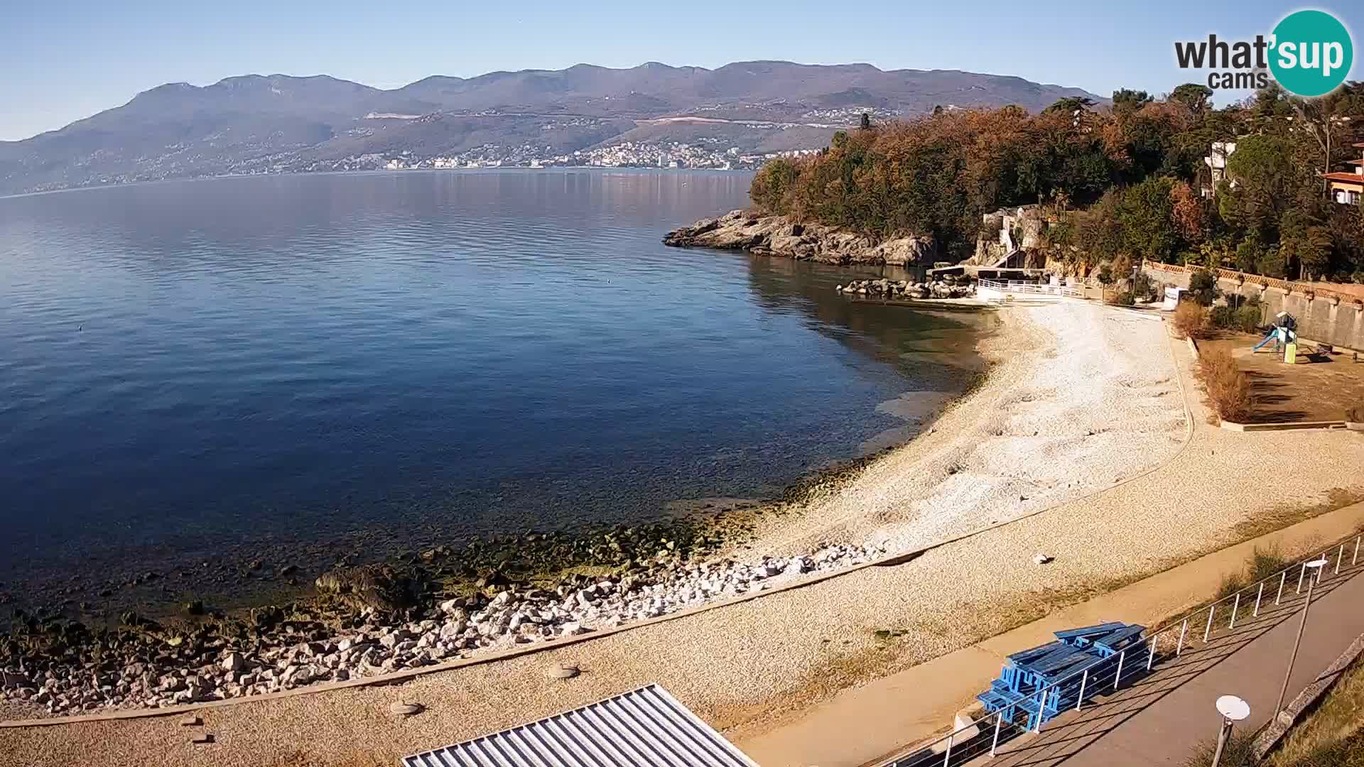 Rijeka Live webcam piscinas de playa Kantrida