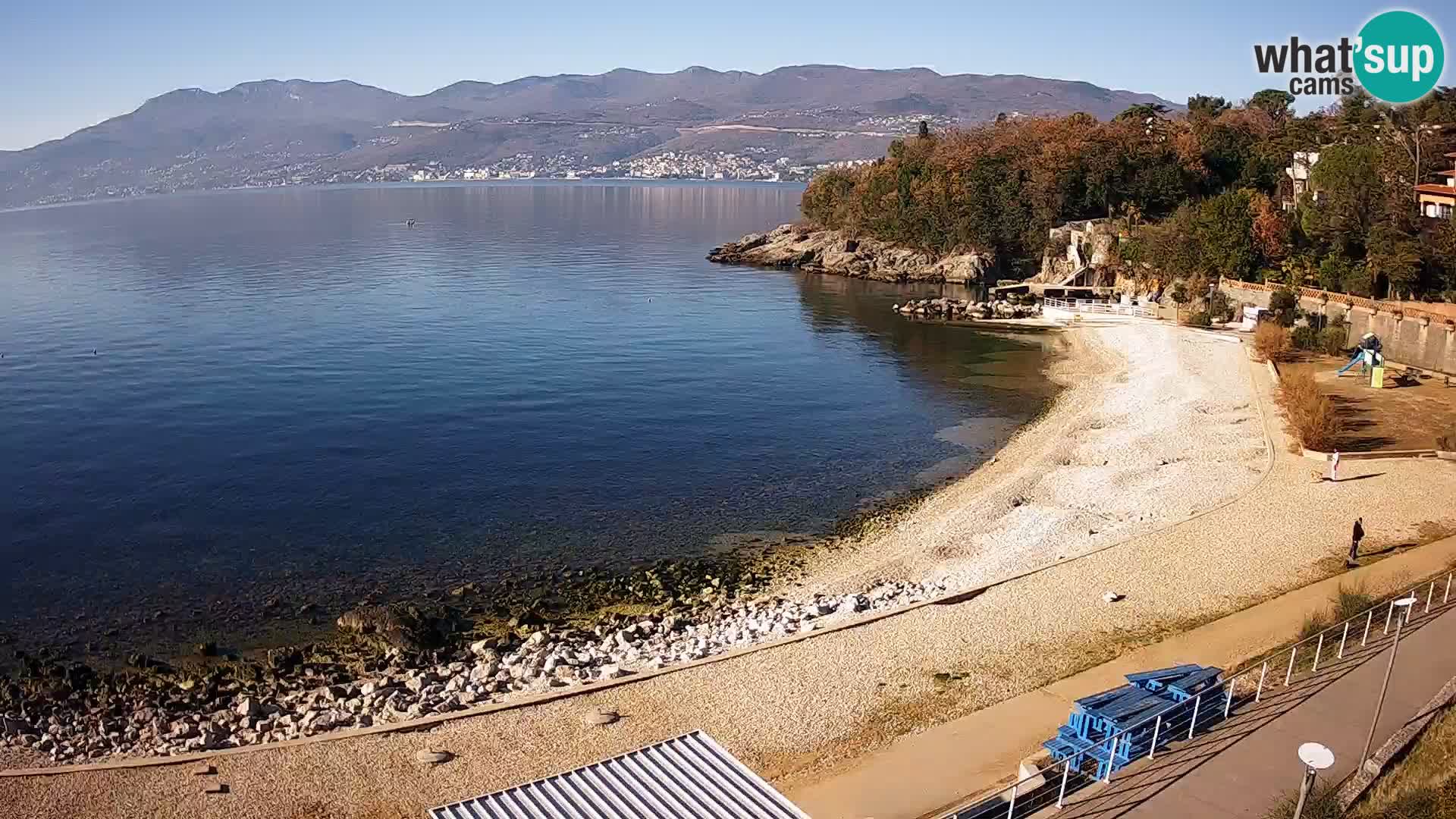 Rijeka Live webcam piscinas de playa Kantrida
