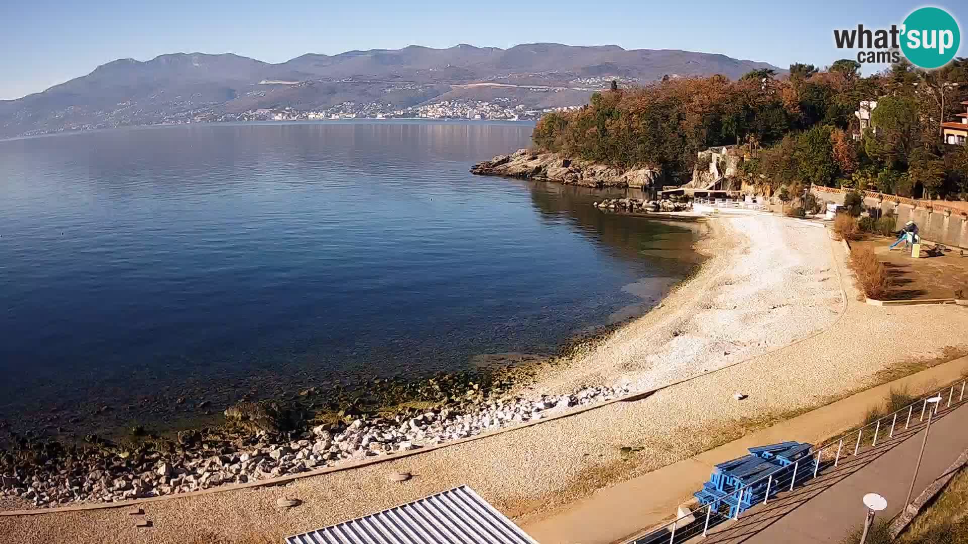Rijeka Live webcam piscinas de playa Kantrida