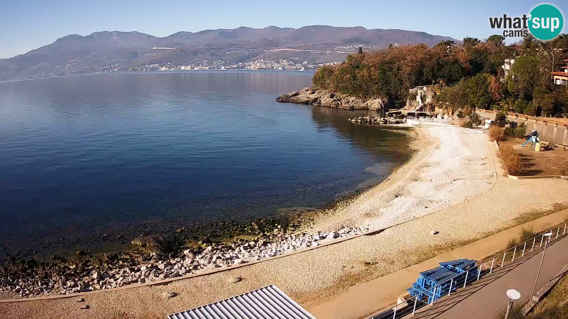 Rijeka Live webcam piscinas de playa Kantrida
