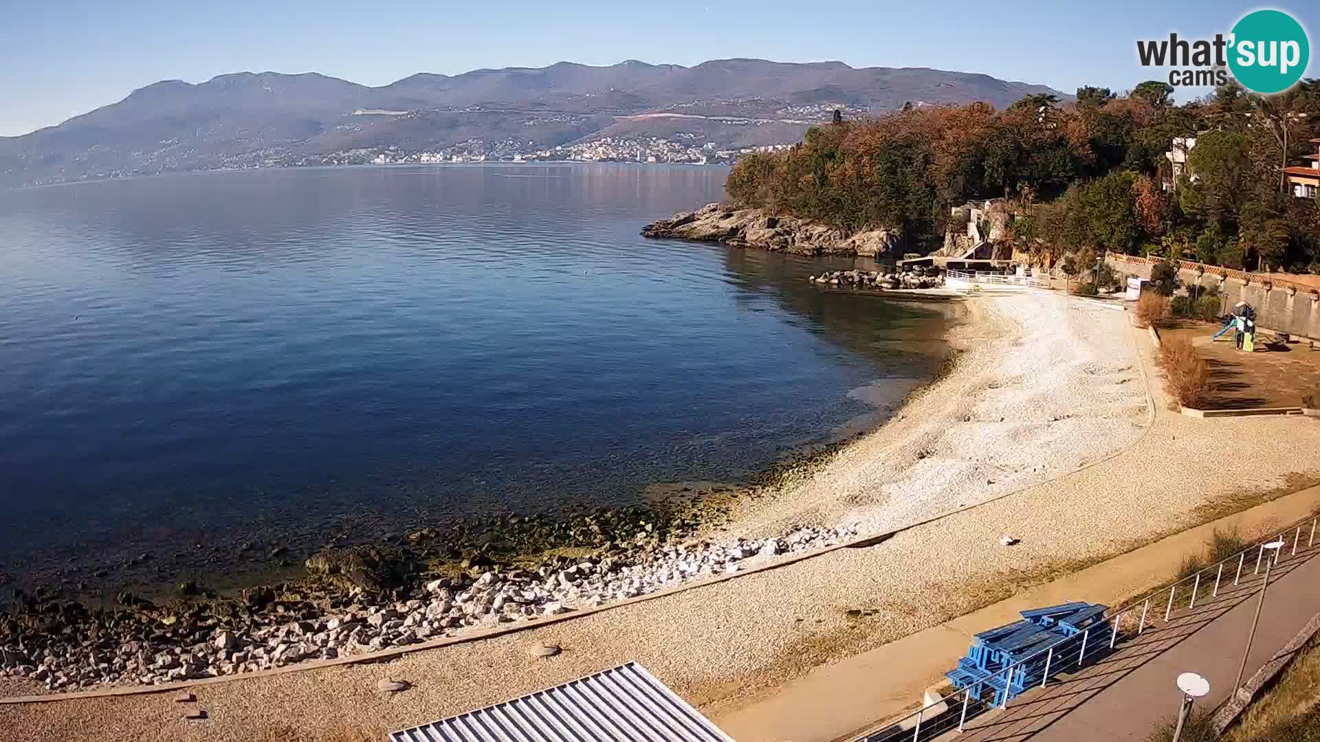 Rijeka Live webcam piscinas de playa Kantrida