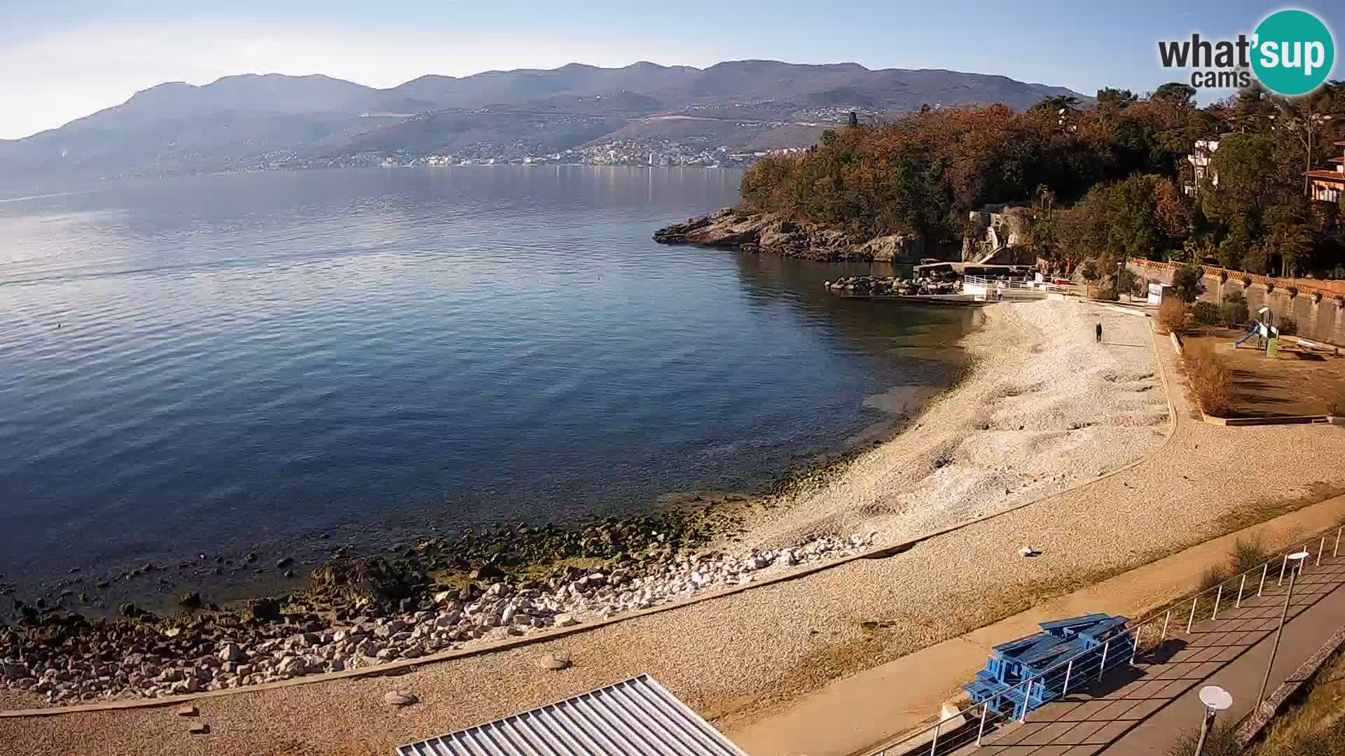 Reka Spletna kamera plaža pri Bazenih Kantrida