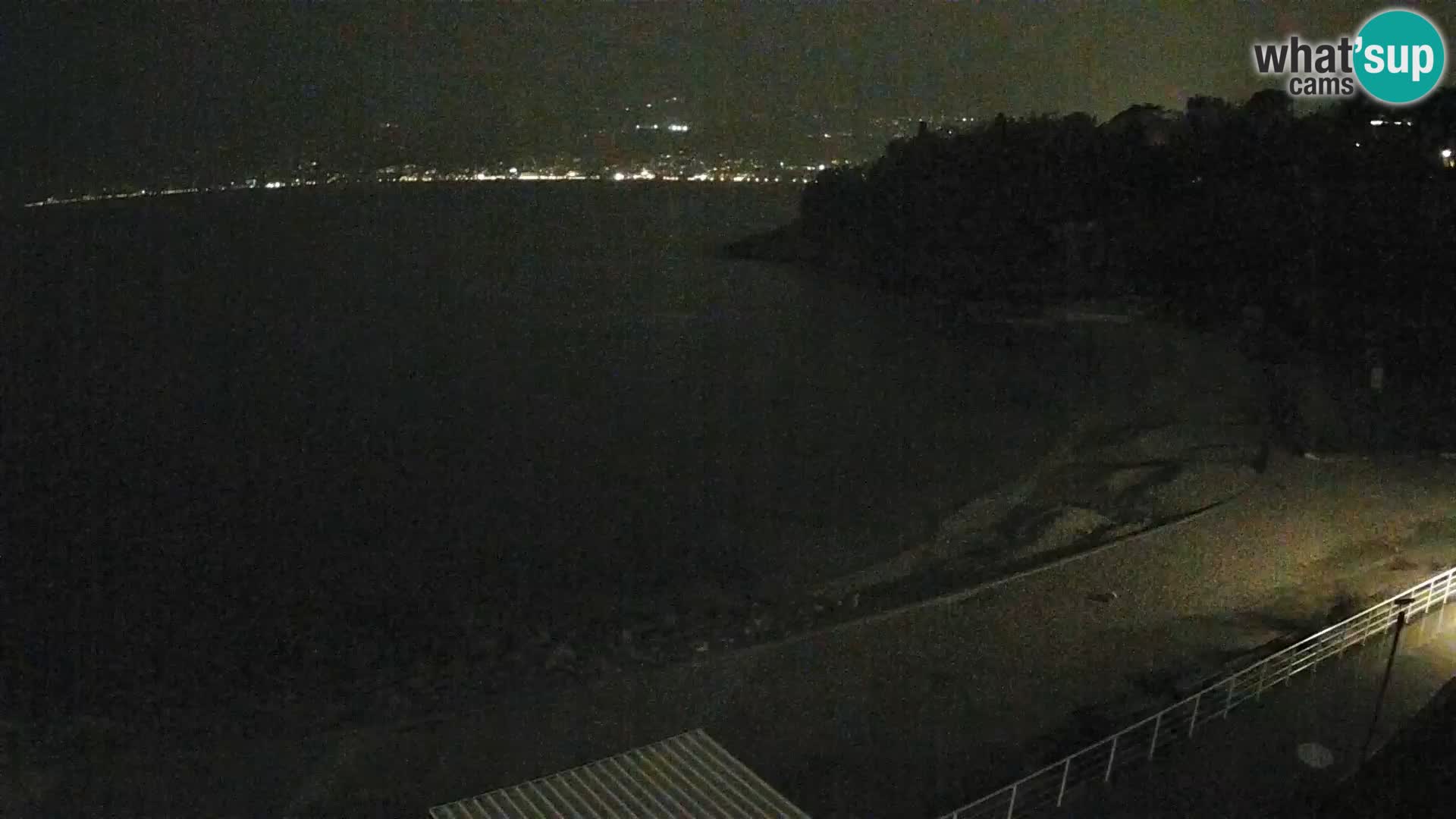 Rijeka web kamera plaža pri Bazenih Kantrida