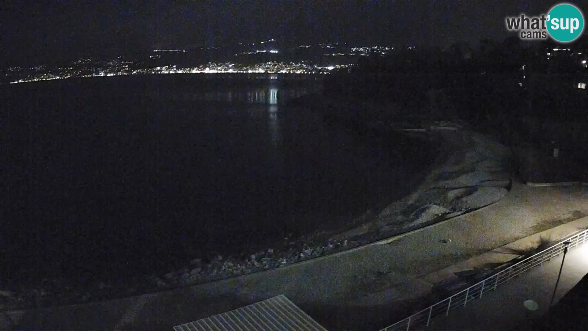 Rijeka Live webcam piscinas de playa Kantrida