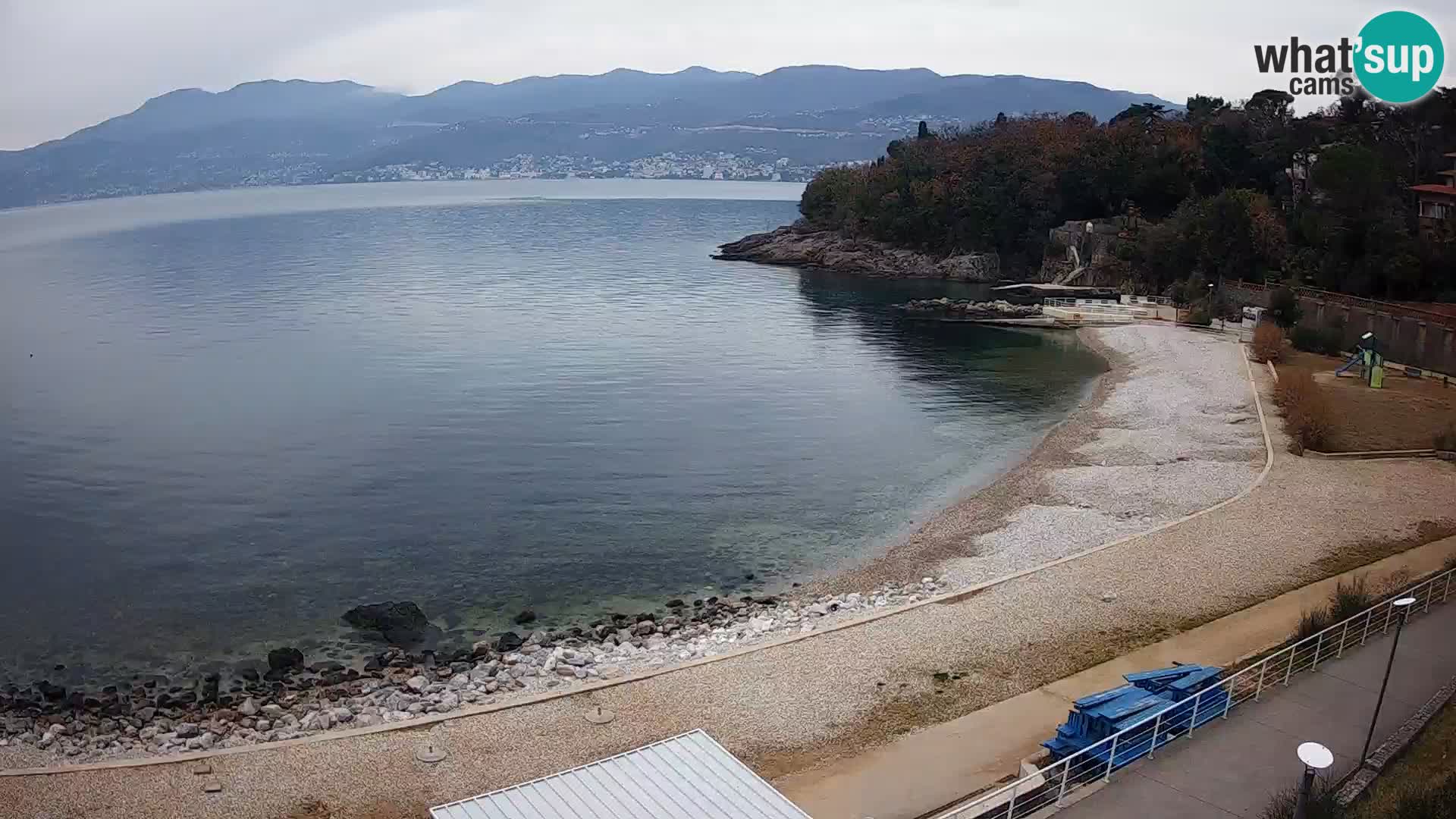 Reka Spletna kamera plaža pri Bazenih Kantrida