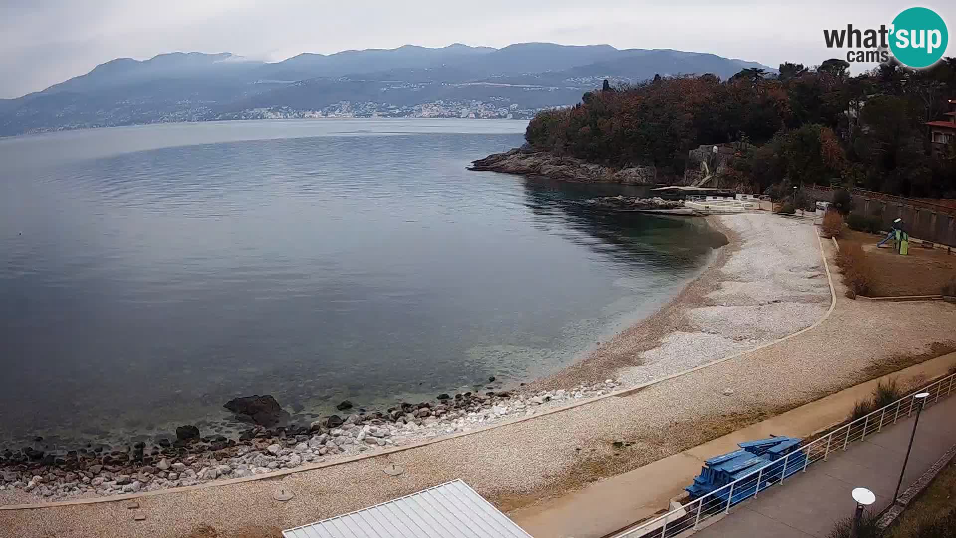 Reka Spletna kamera plaža pri Bazenih Kantrida