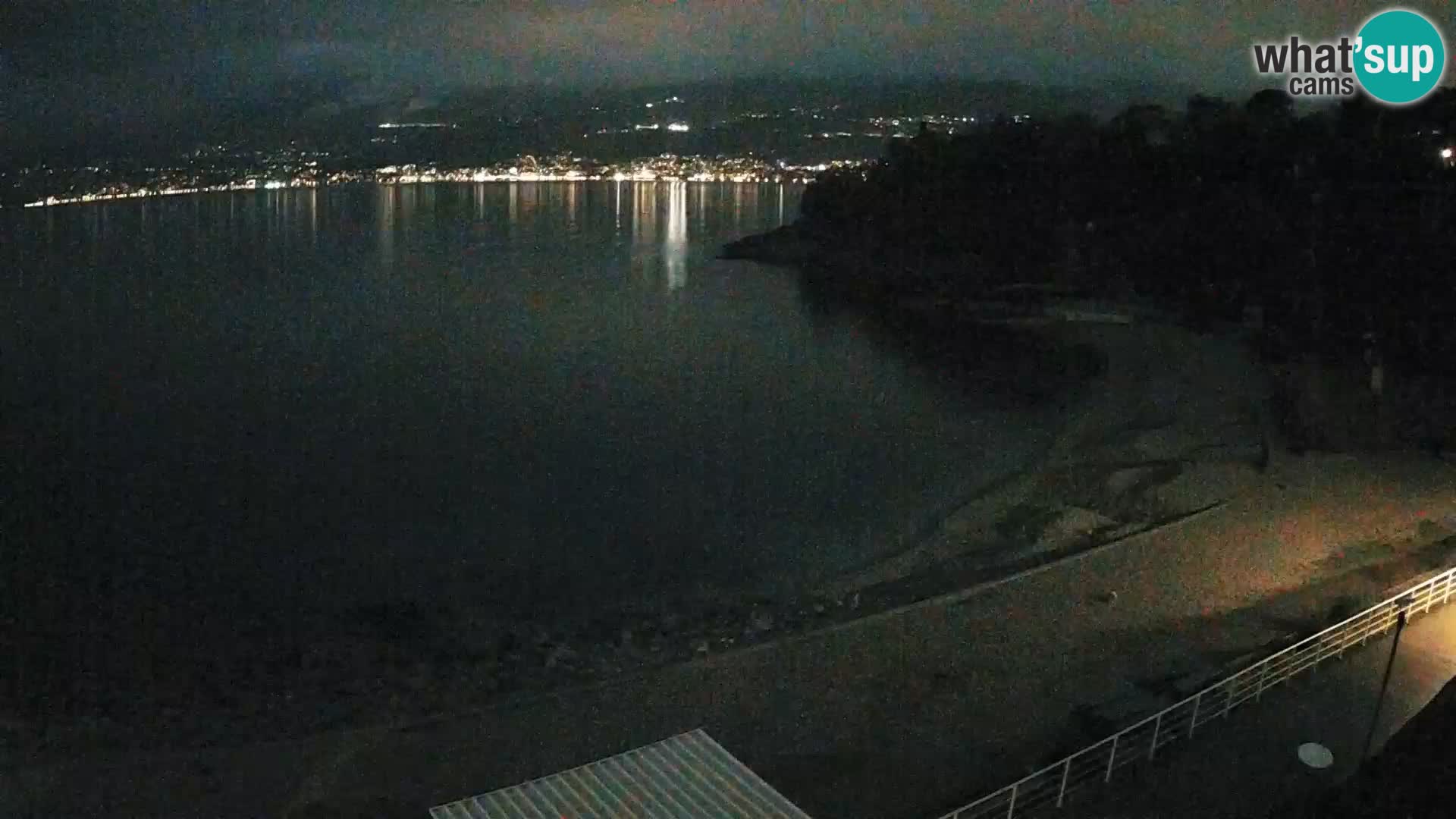 Reka Spletna kamera  plaža pri Bazenih Kantrida