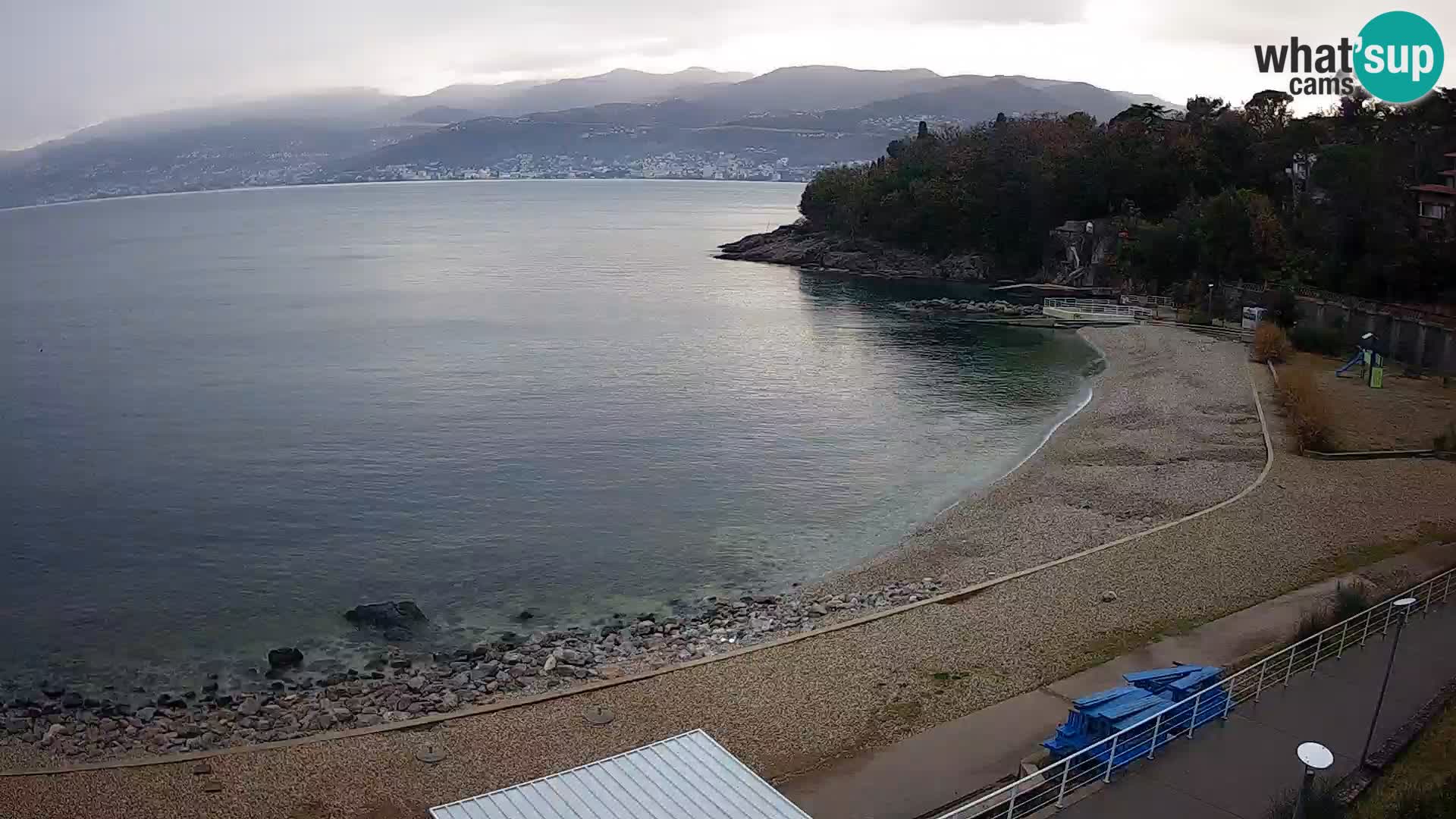 Rijeka Live webcam piscinas de playa Kantrida