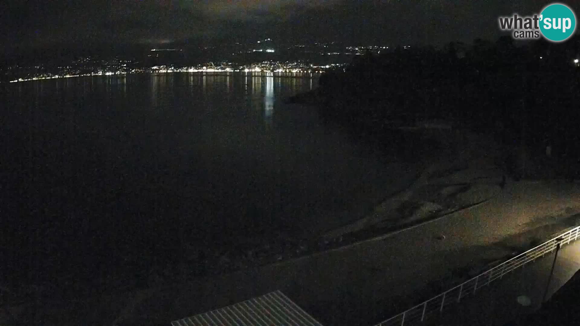 Rijeka web kamera plaža pri Bazenih Kantrida