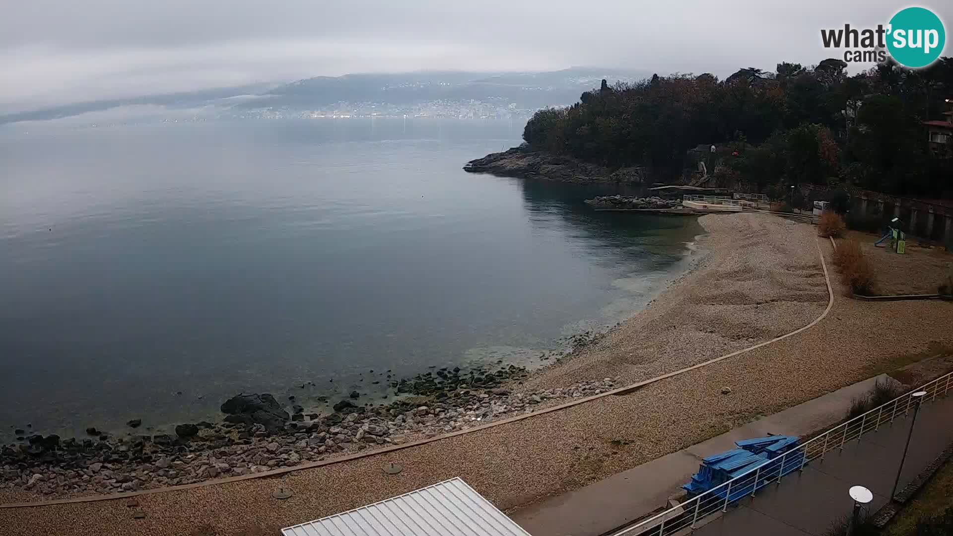 Rijeka Live webcam piscinas de playa Kantrida