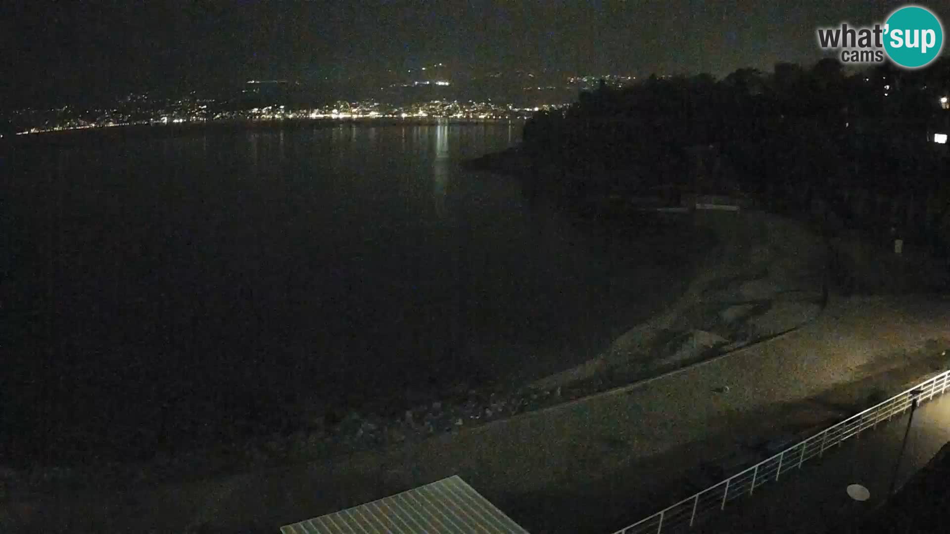 Rijeka web kamera plaža pri Bazenih Kantrida