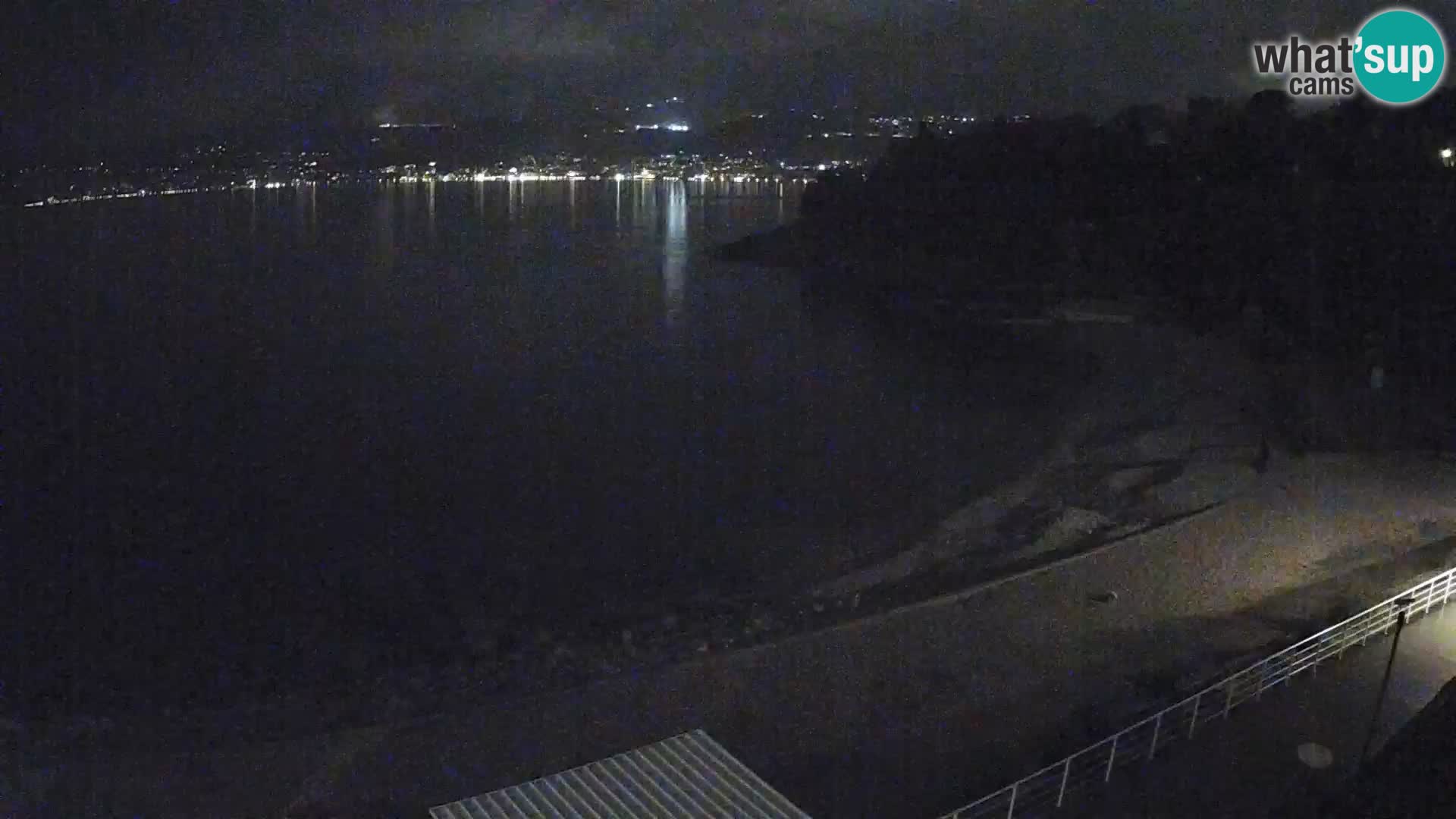 Reka Spletna kamera  plaža pri Bazenih Kantrida