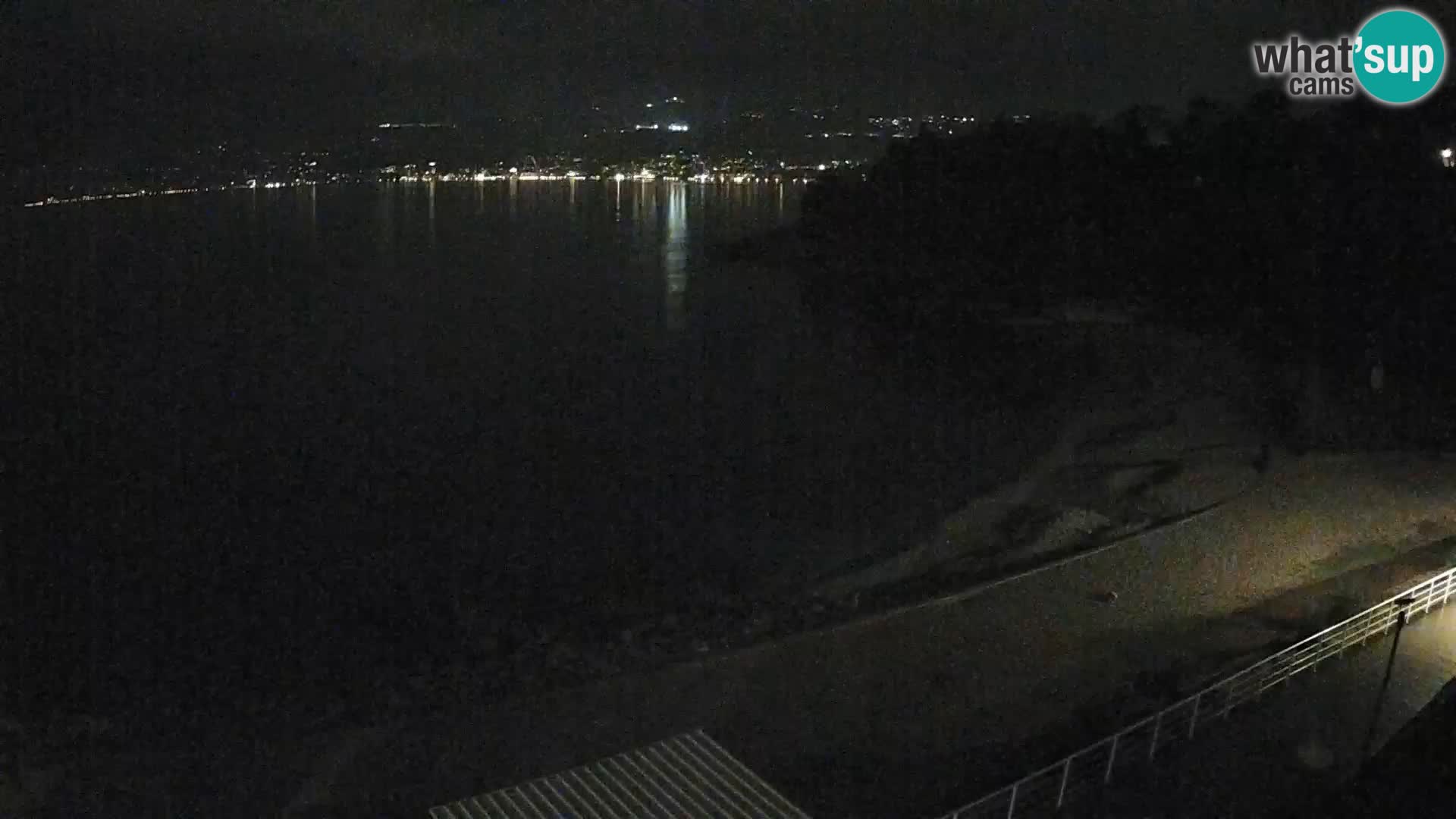 Reka Spletna kamera  plaža pri Bazenih Kantrida