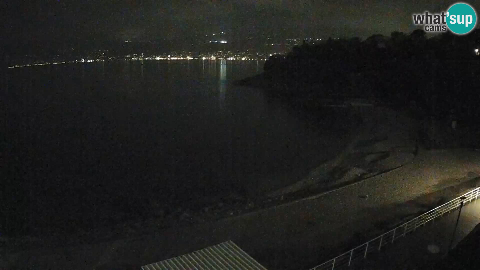 Rijeka web kamera plaža pri Bazenih Kantrida