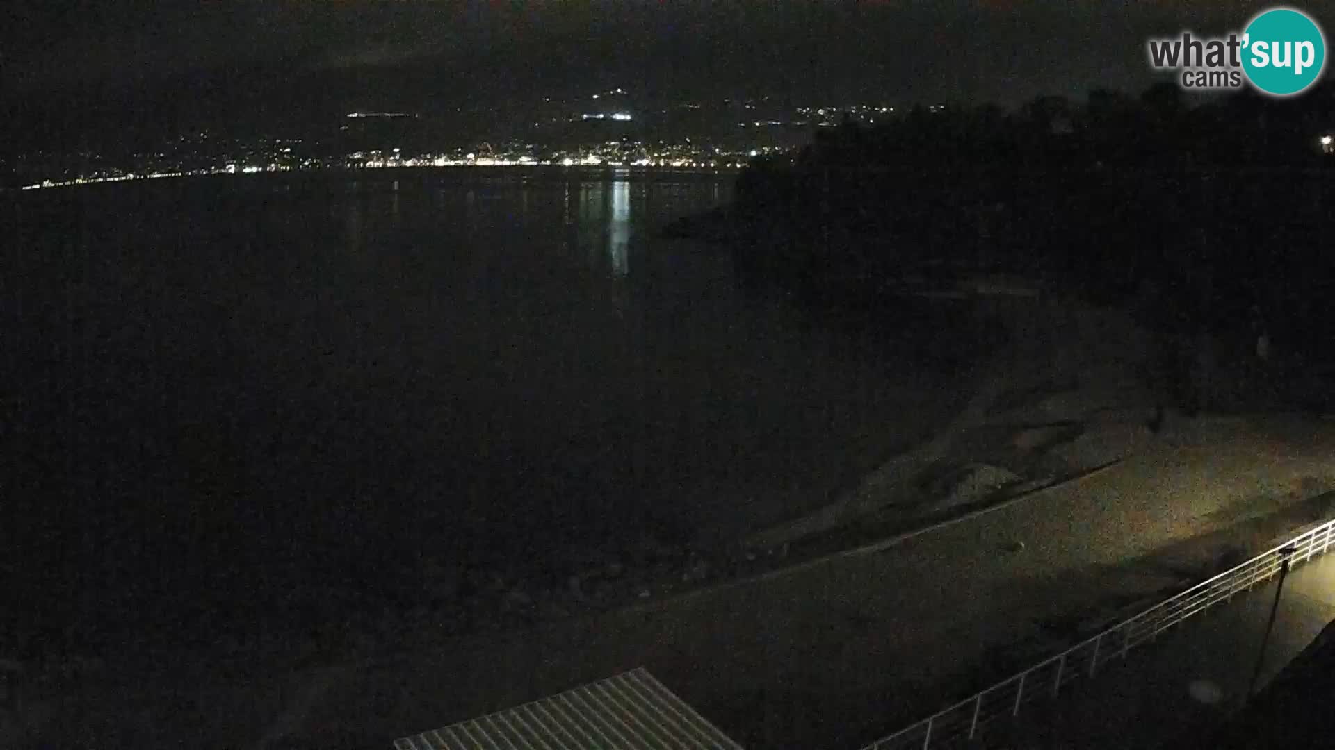 Rijeka web kamera plaža pri Bazenih Kantrida