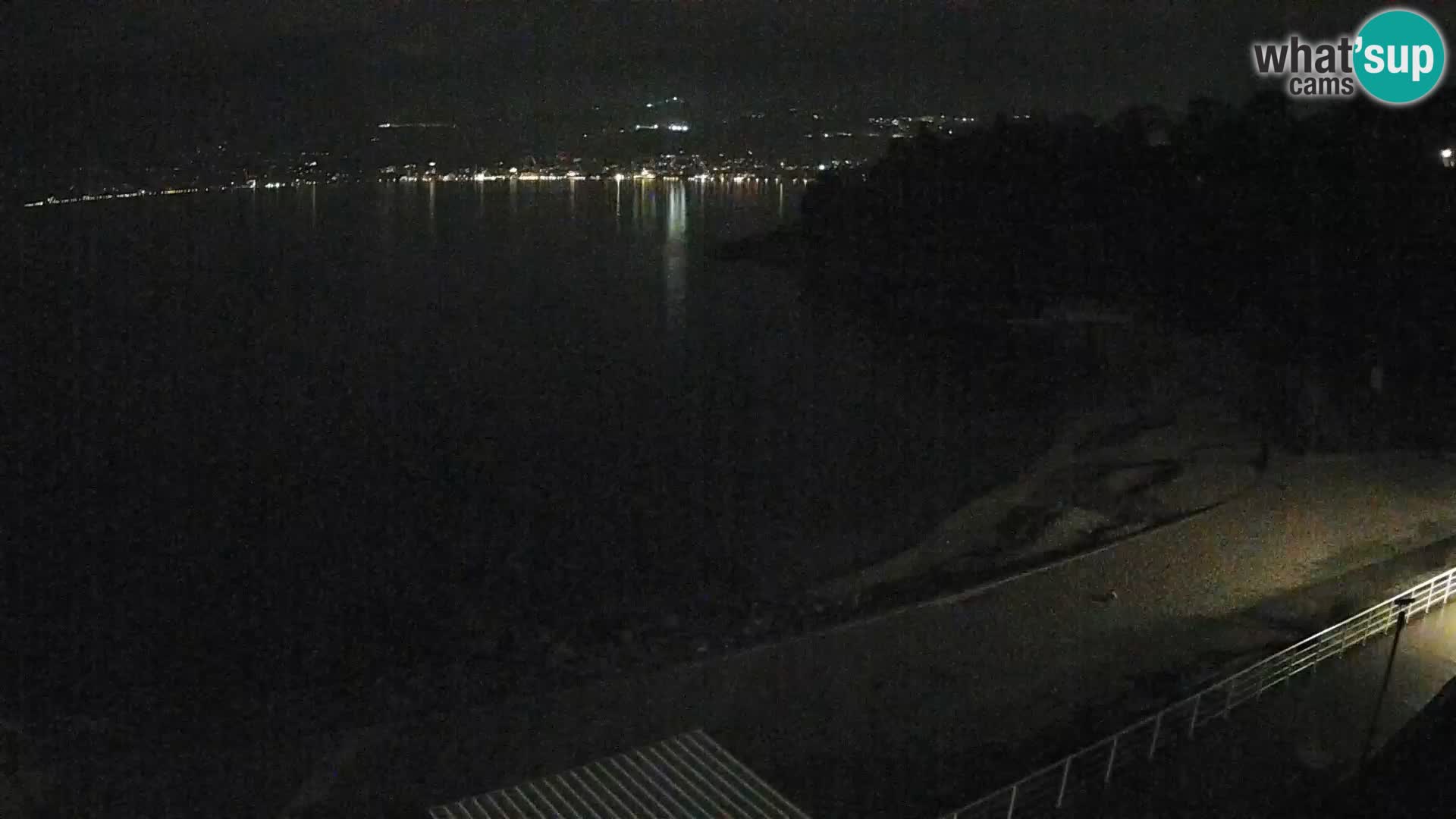 Rijeka web kamera plaža pri Bazenih Kantrida