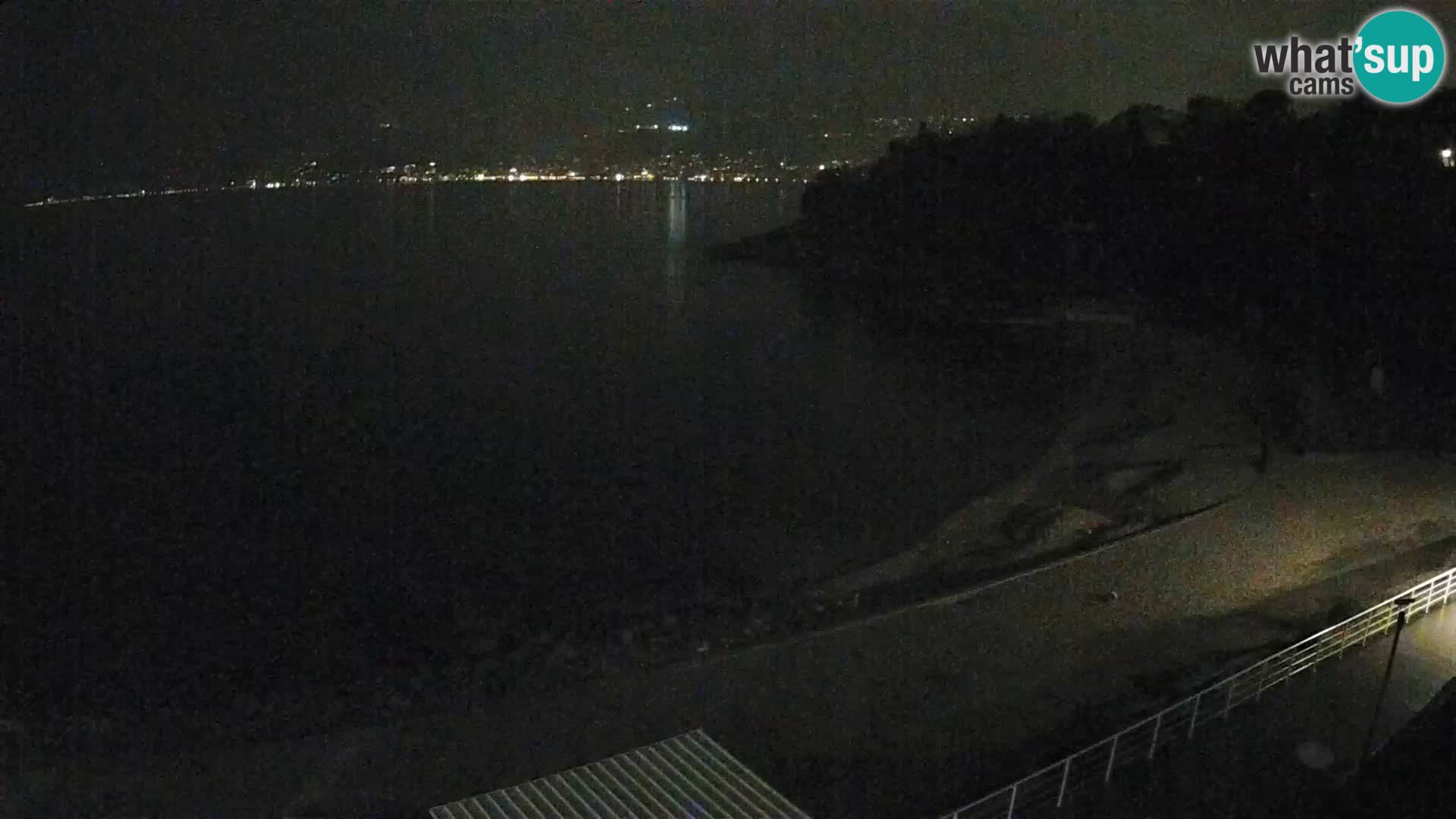 Rijeka web kamera plaža pri Bazenih Kantrida