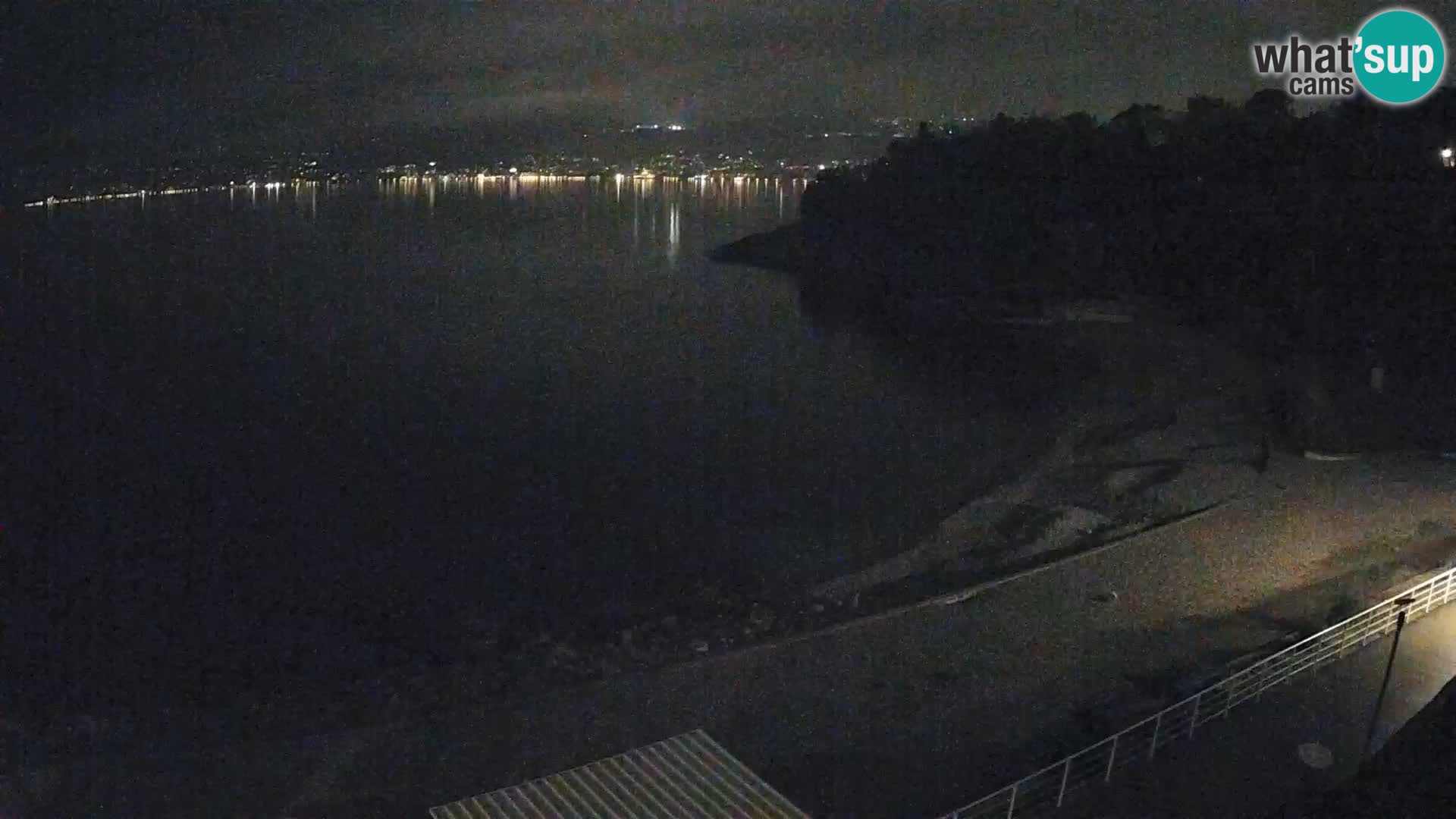 Reka Spletna kamera  plaža pri Bazenih Kantrida