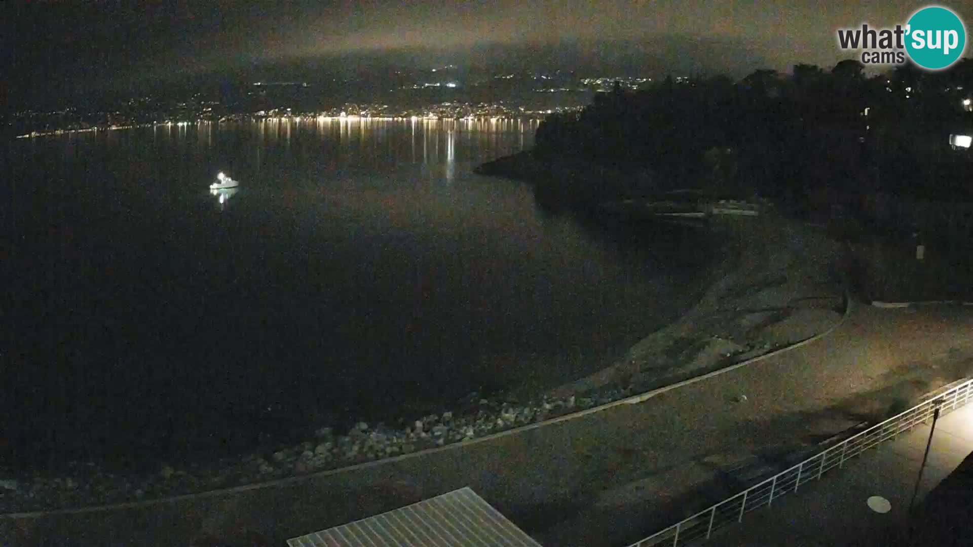 Rijeka web kamera plaža pri Bazenih Kantrida