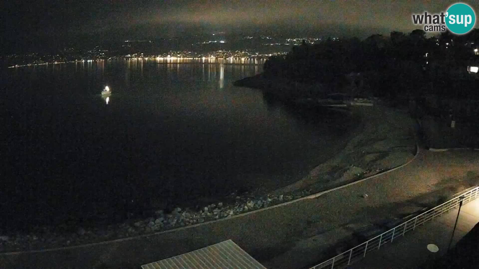 Rijeka web kamera plaža pri Bazenih Kantrida