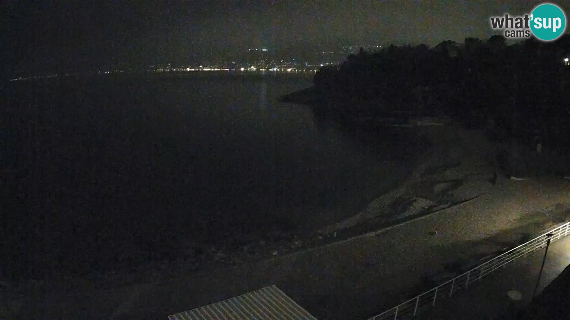 Rijeka web kamera plaža pri Bazenih Kantrida