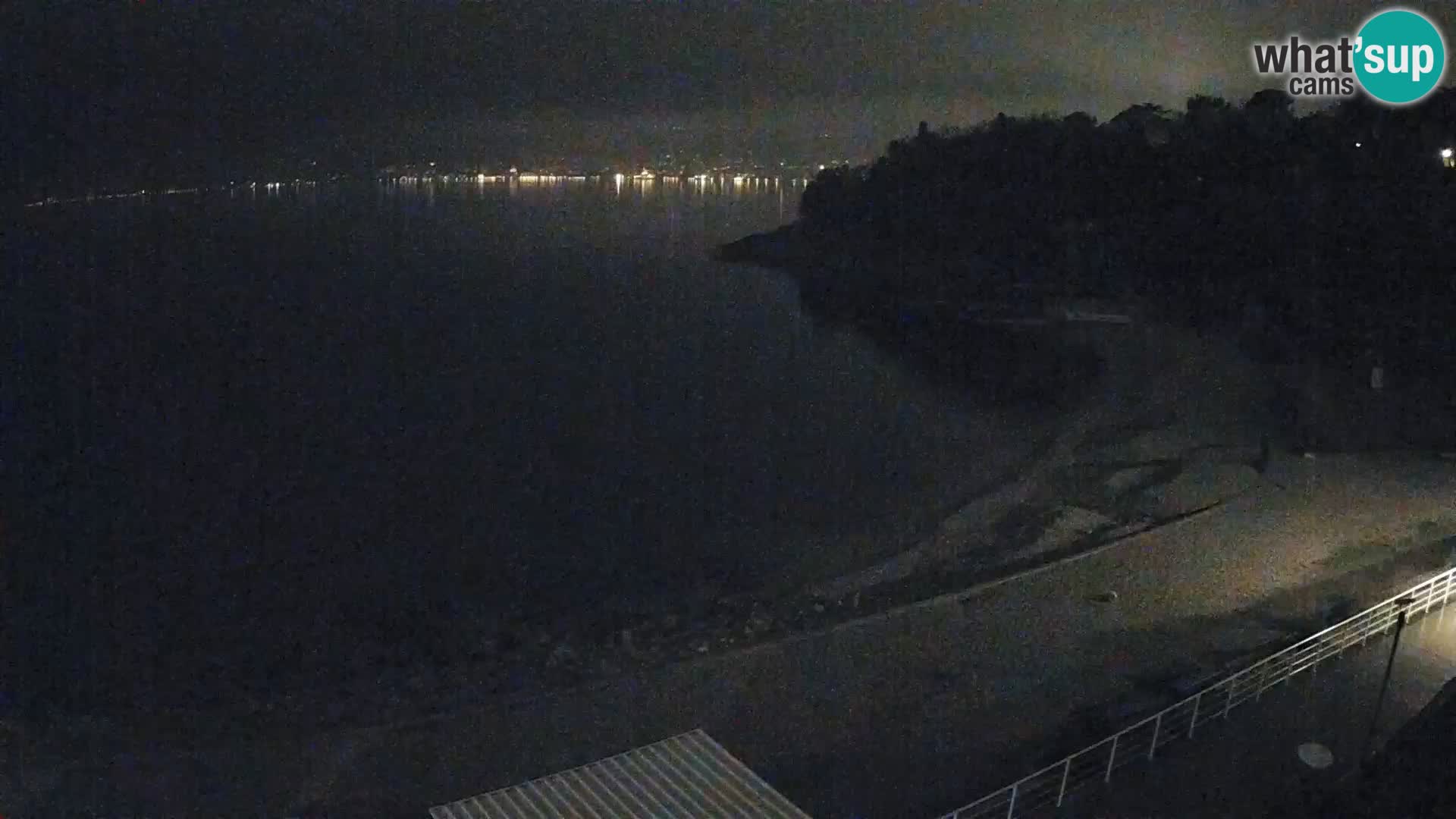 Rijeka web kamera plaža pri Bazenih Kantrida