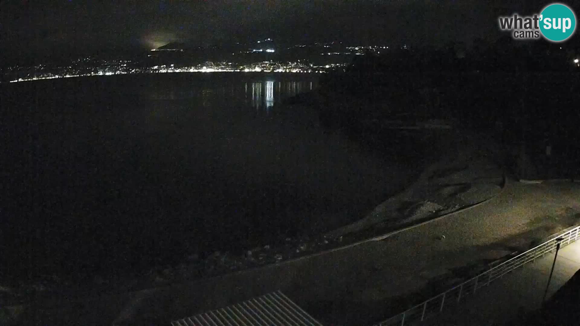 Rijeka web kamera plaža pri Bazenih Kantrida