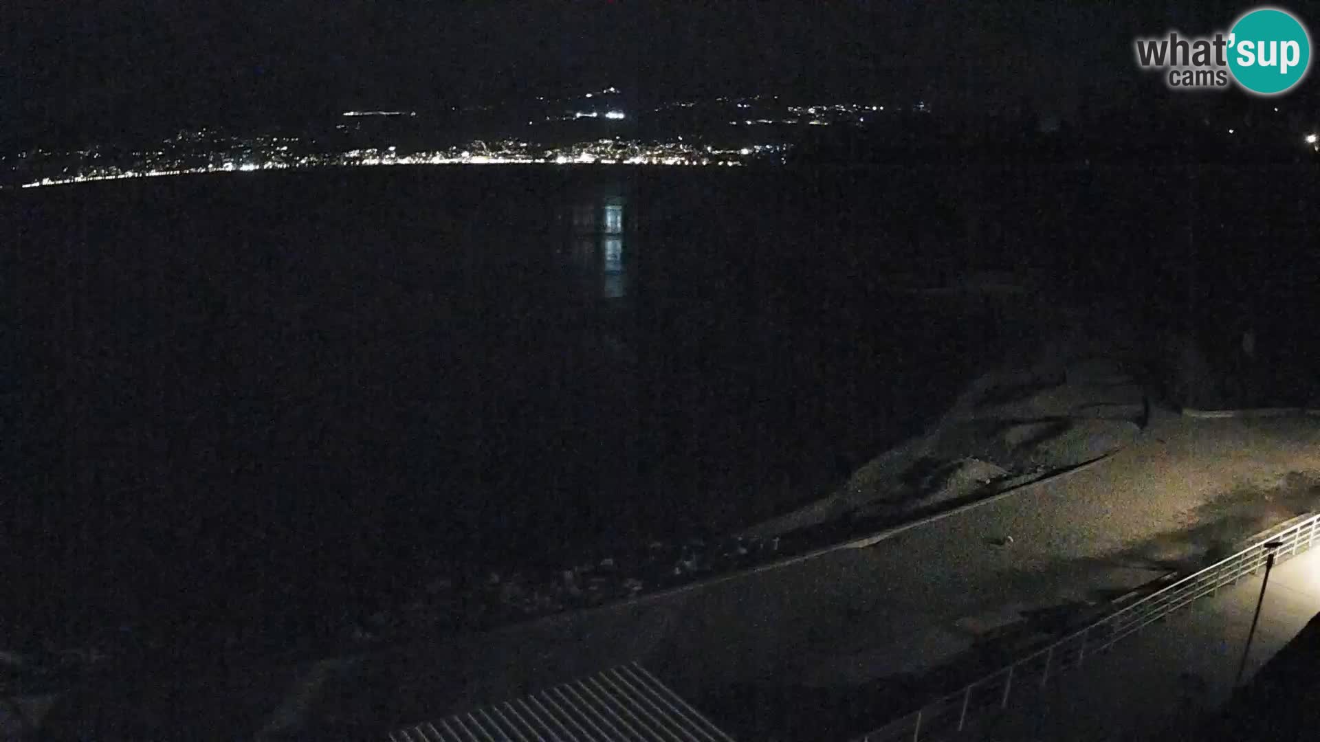 Rijeka web kamera plaža pri Bazenih Kantrida