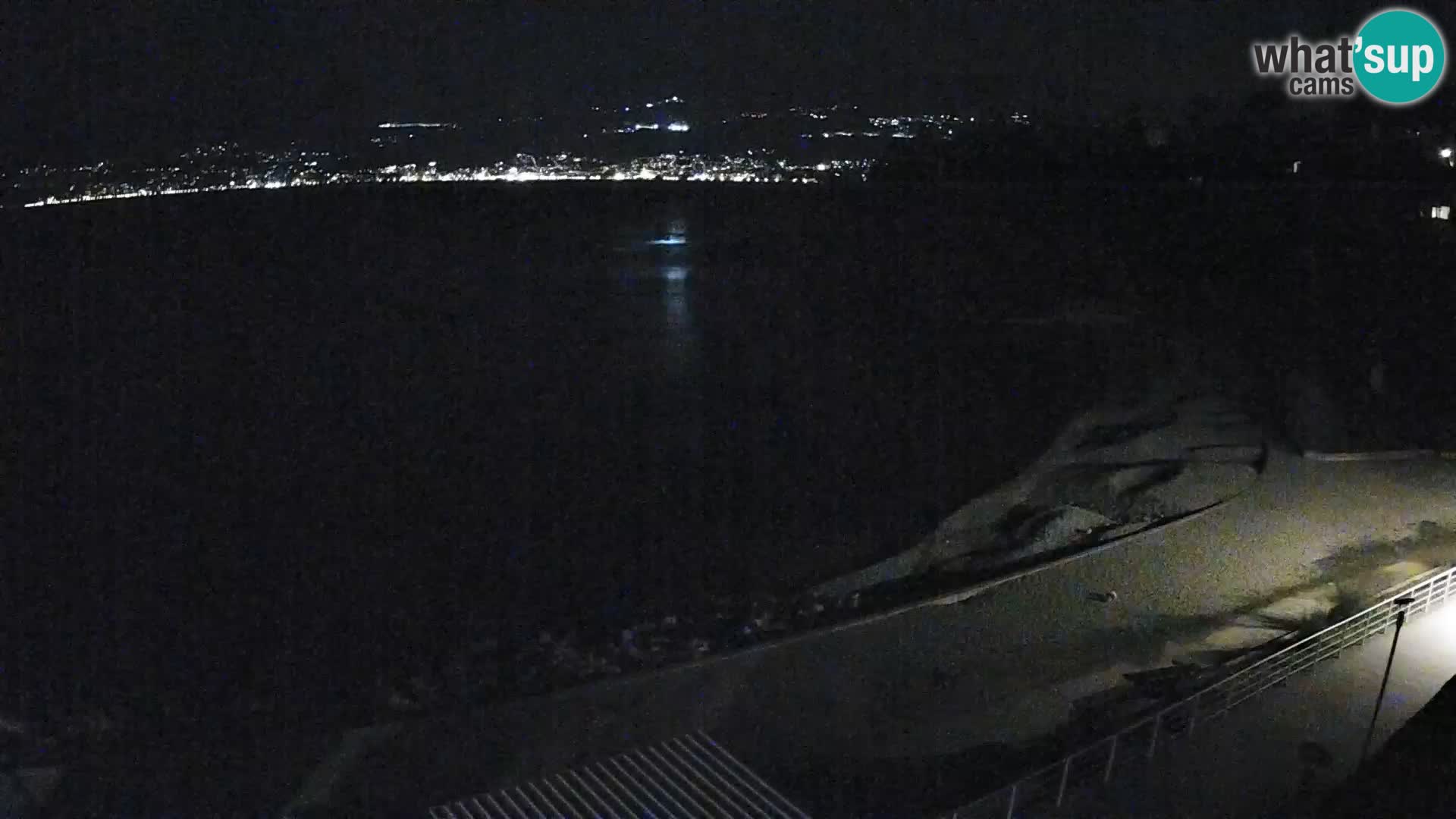 Rijeka web kamera plaža pri Bazenih Kantrida