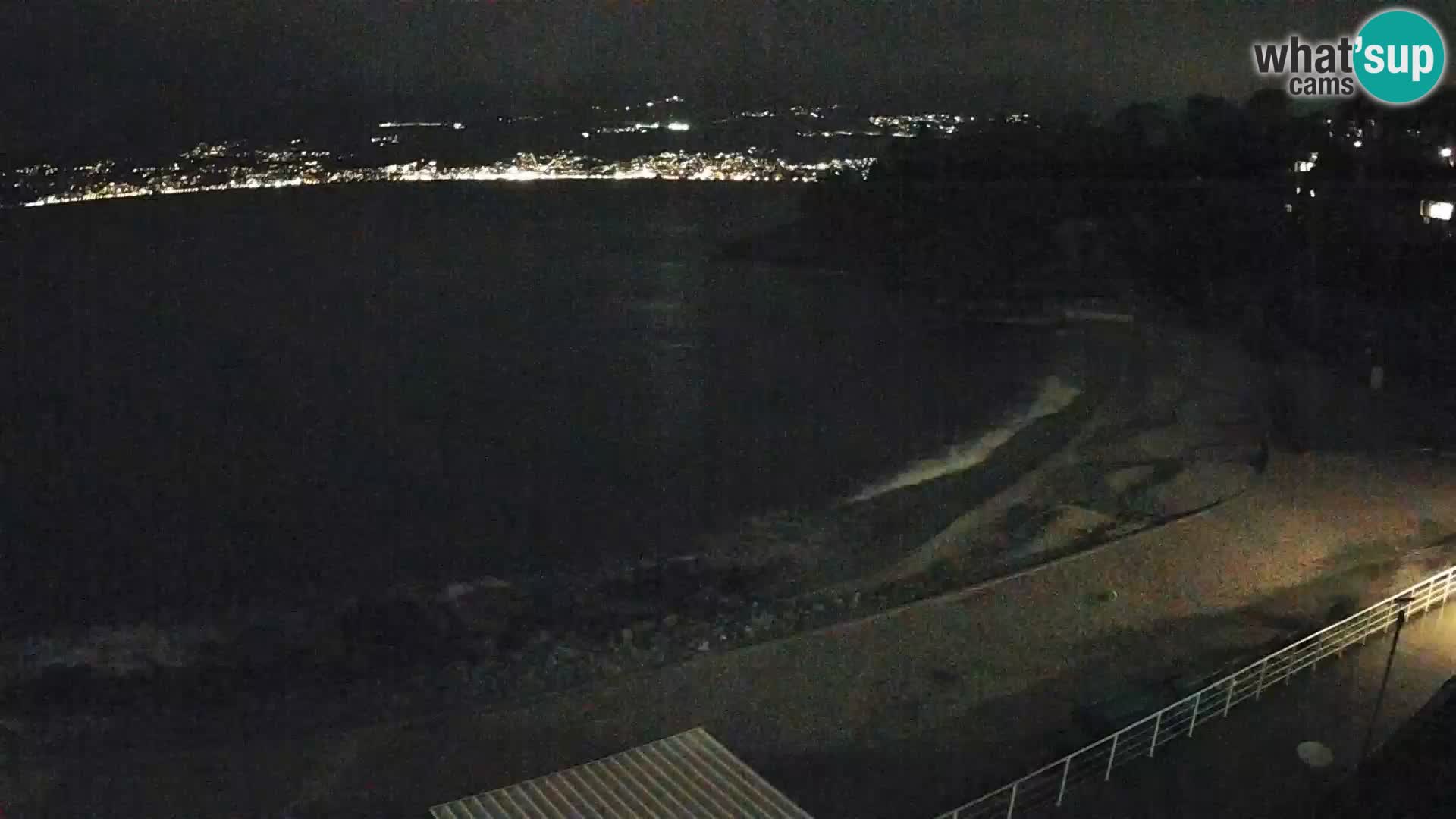 Rijeka web kamera plaža pri Bazenih Kantrida