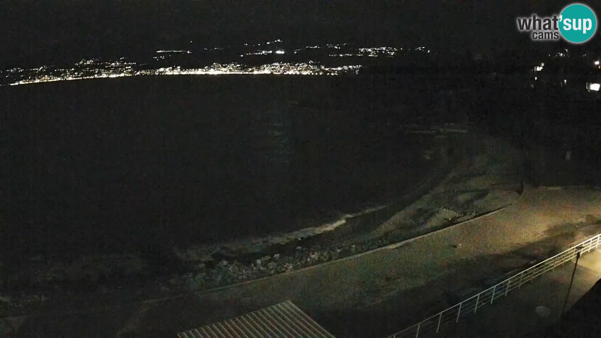 Rijeka web kamera plaža pri Bazenih Kantrida