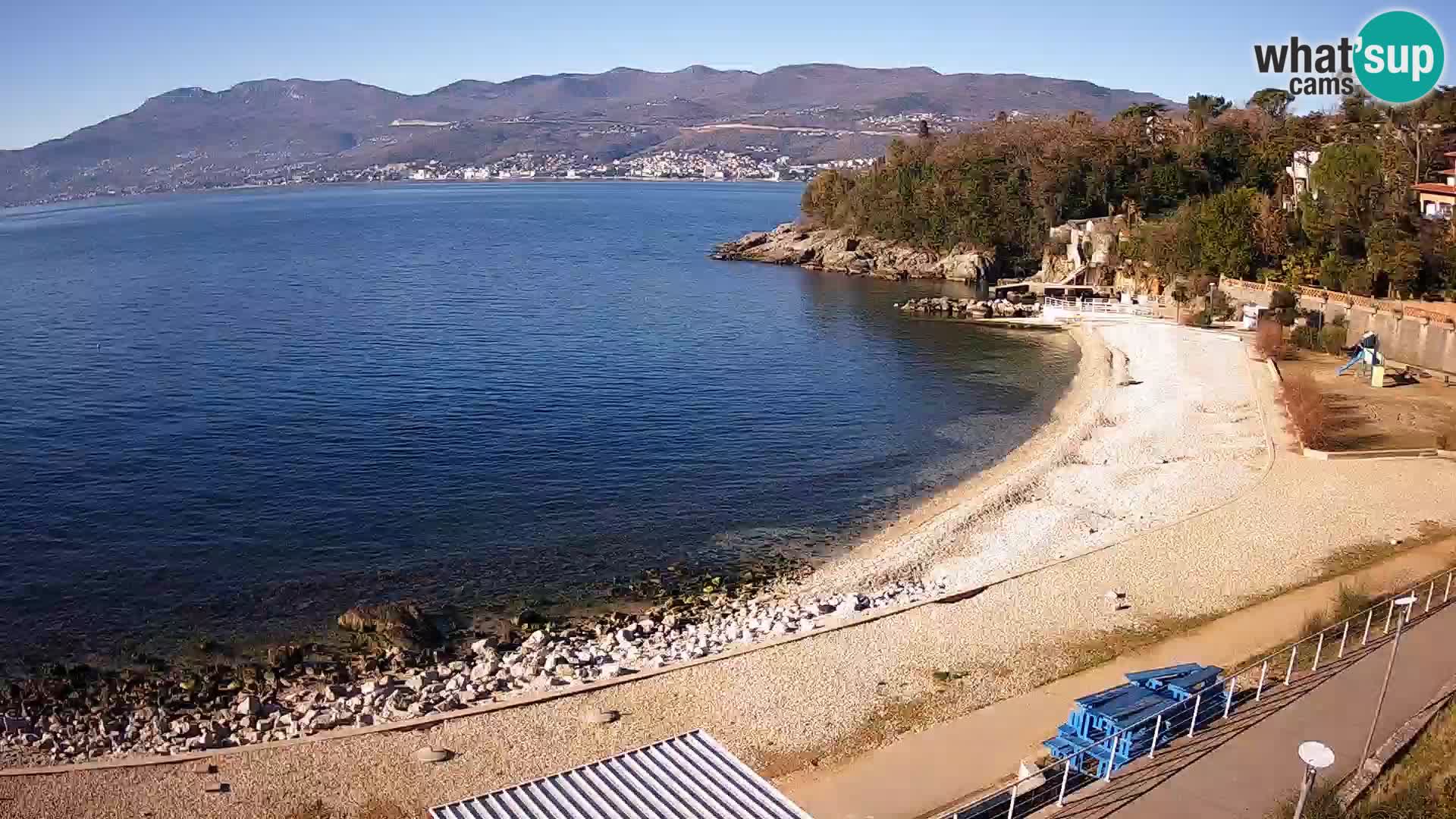 Reka Spletna kamera plaža pri Bazenih Kantrida