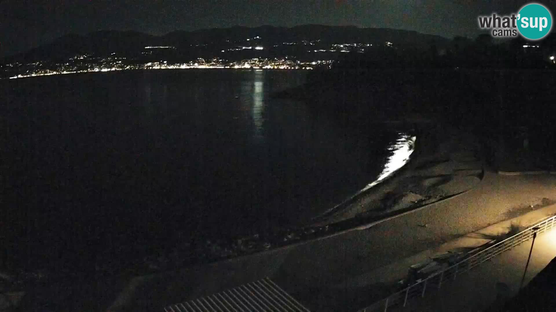 Reka Spletna kamera  plaža pri Bazenih Kantrida