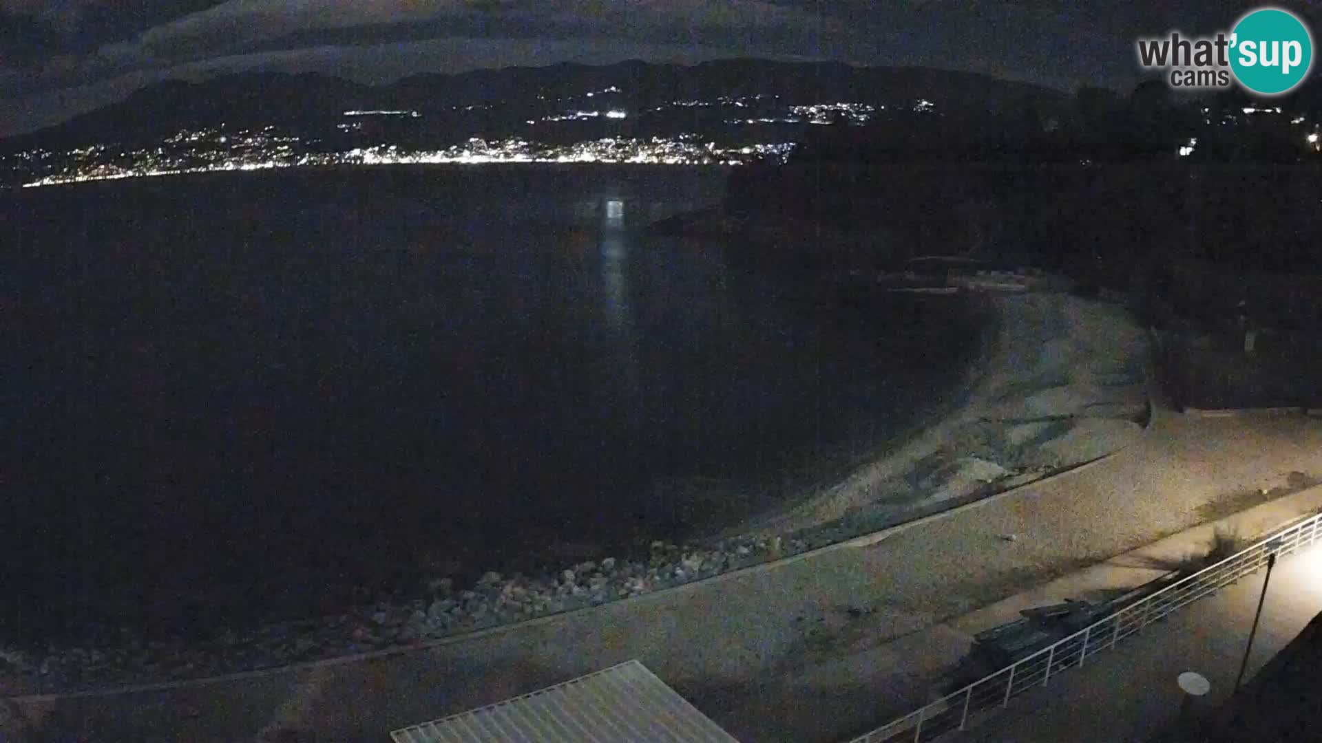 LIVE Webcam Rijeka beach Swimming pools Kantrida