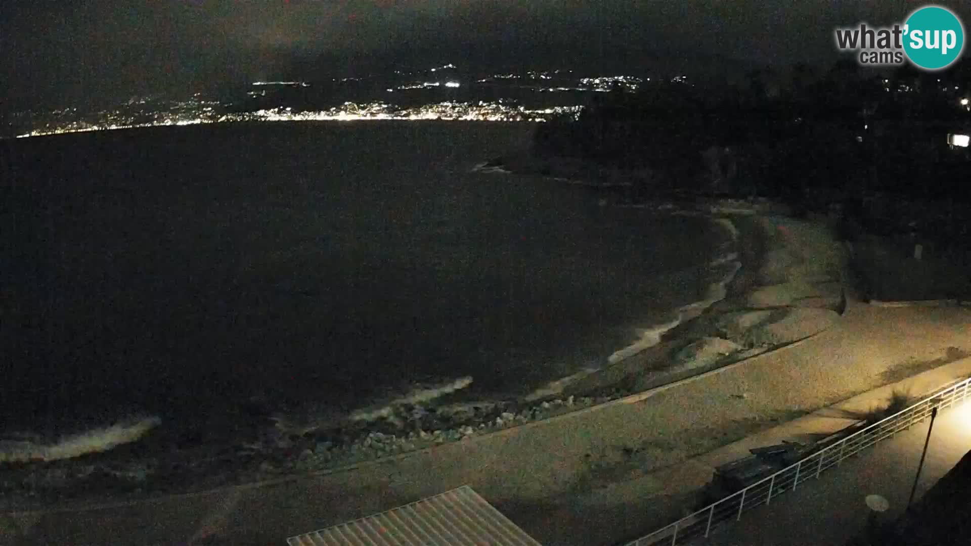 Rijeka web kamera plaža pri Bazenih Kantrida