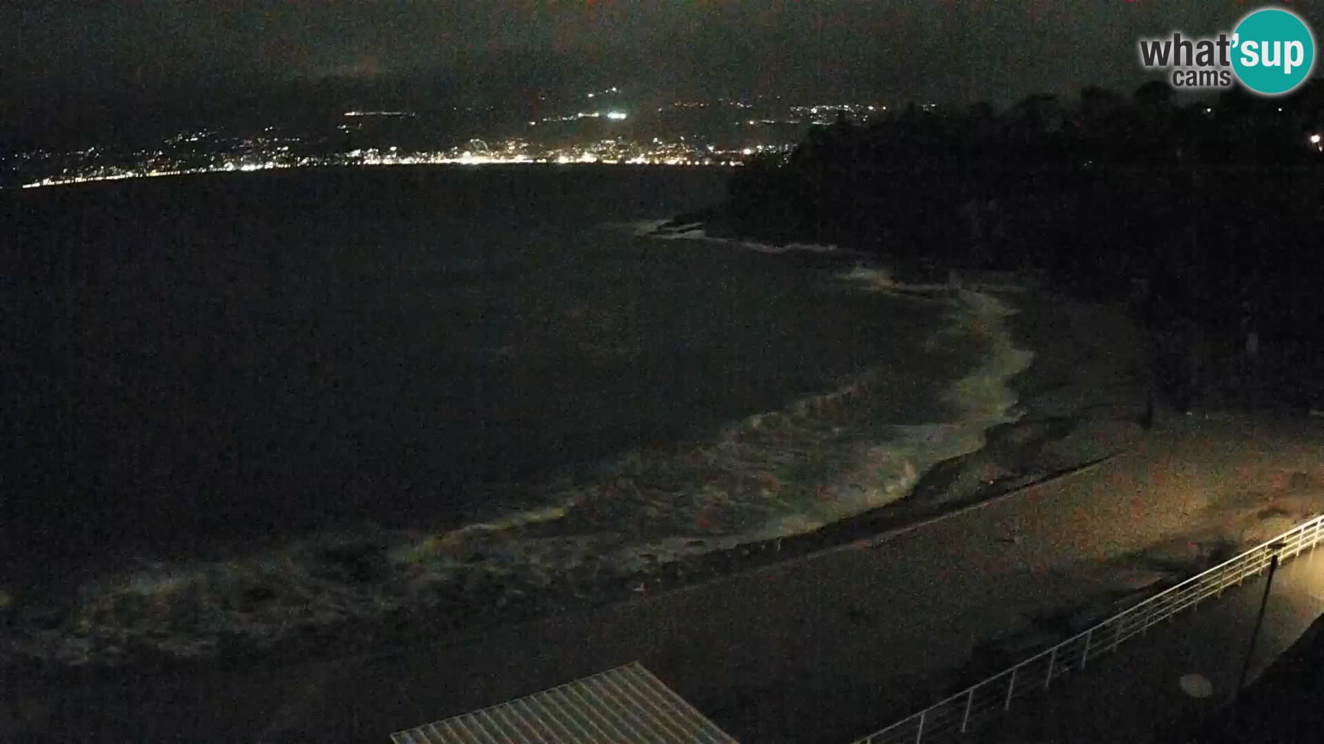 Rijeka web kamera plaža pri Bazenih Kantrida