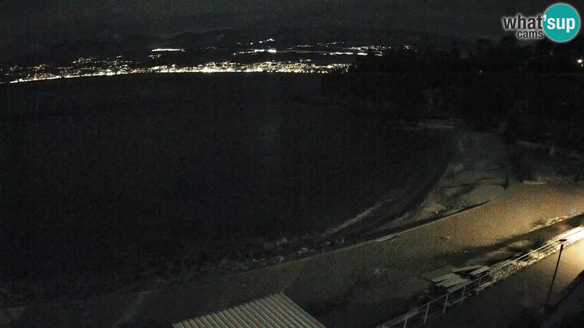 Rijeka web kamera plaža pri Bazenih Kantrida