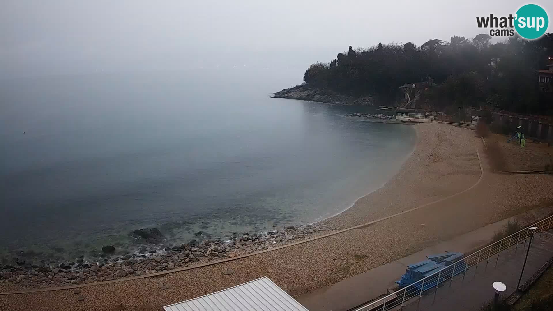 Reka Spletna kamera  plaža pri Bazenih Kantrida
