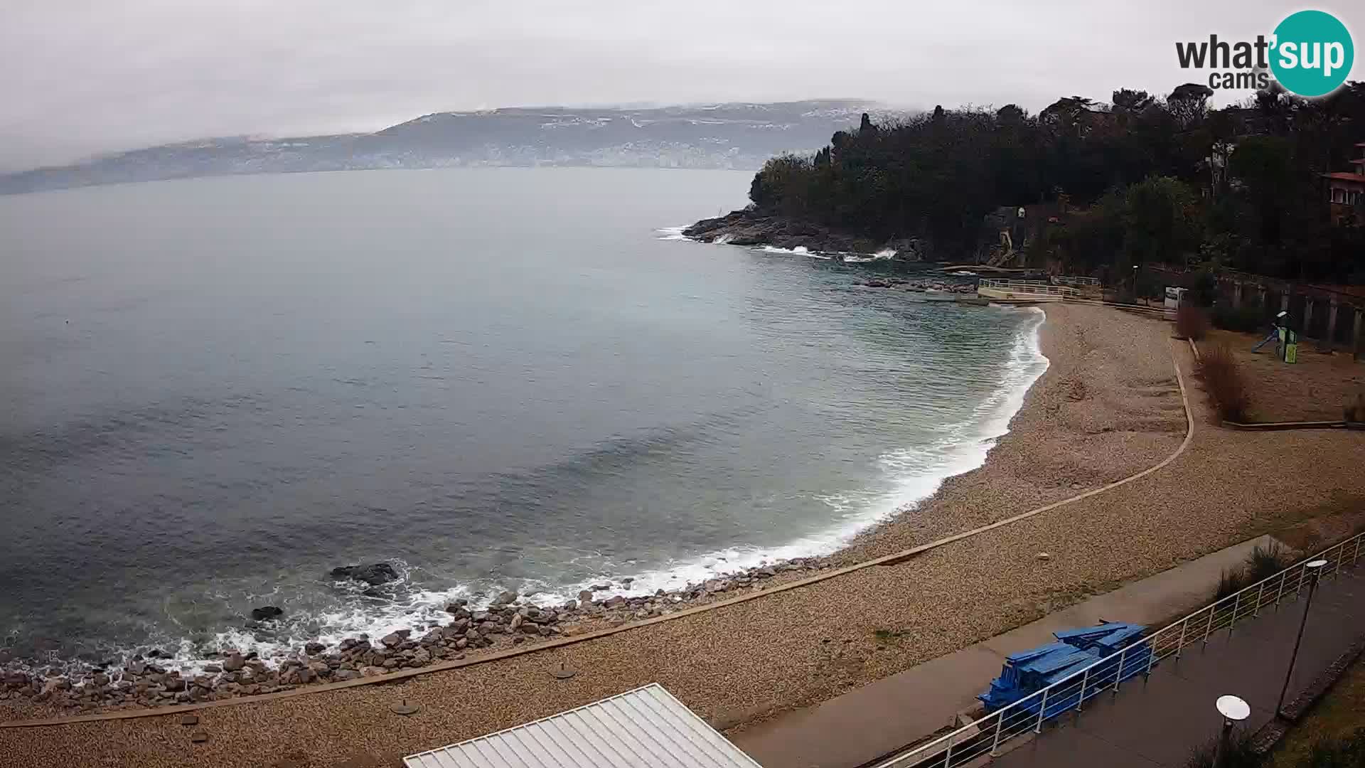Rijeka Live webcam piscinas de playa Kantrida