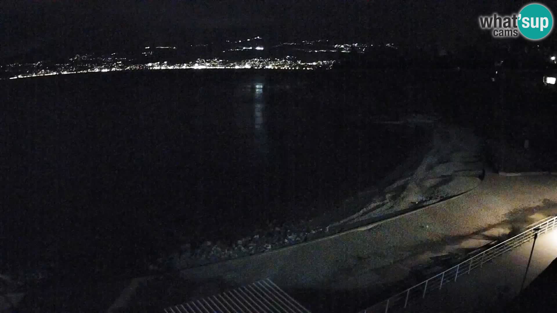 Rijeka web kamera plaža pri Bazenih Kantrida