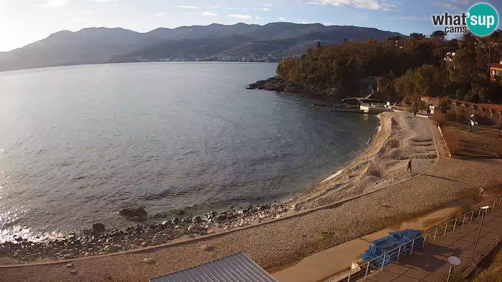 Rijeka Live webcam piscinas de playa Kantrida